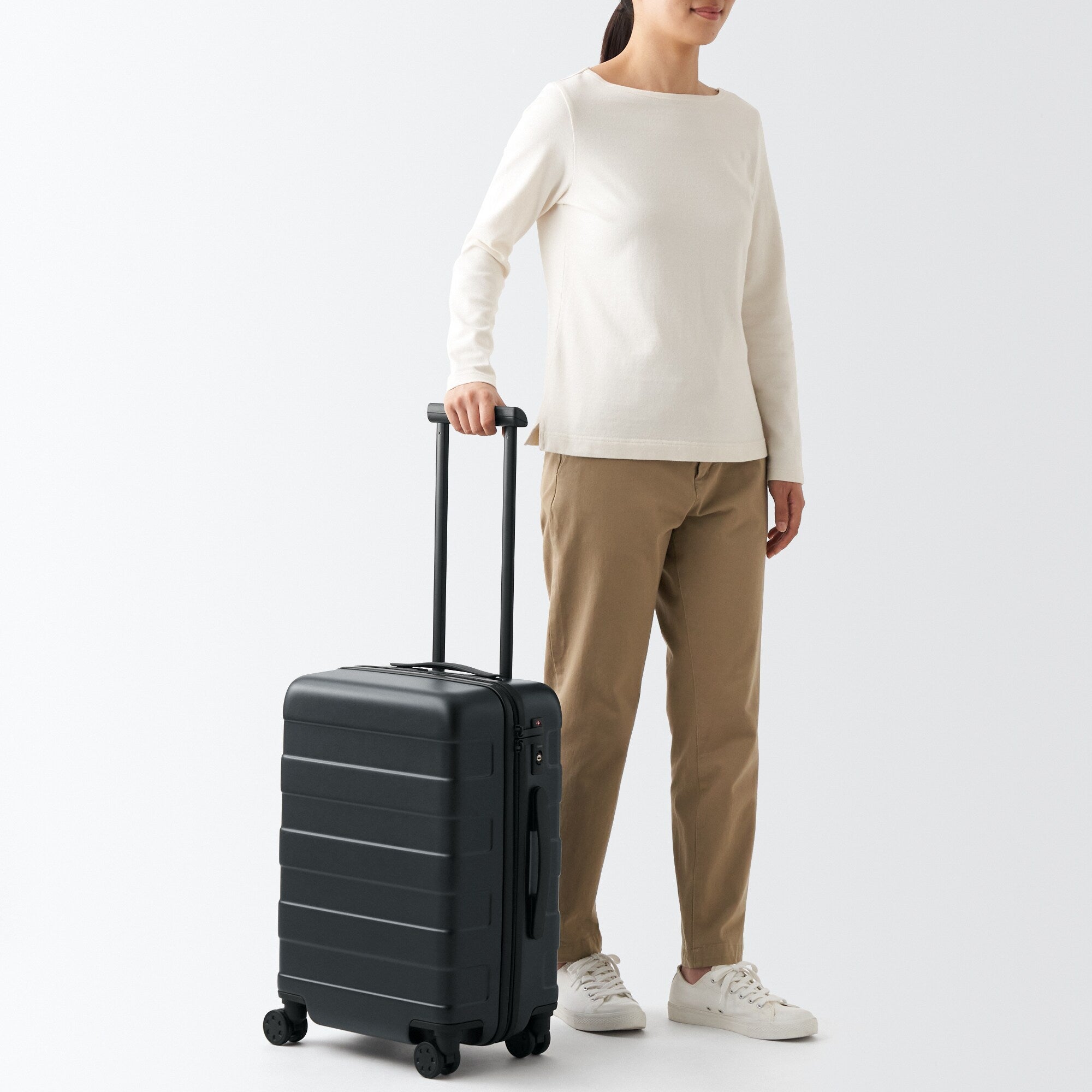Adjustable Handle Hard Shell Suitcase 36L | Carry-On - Image 58