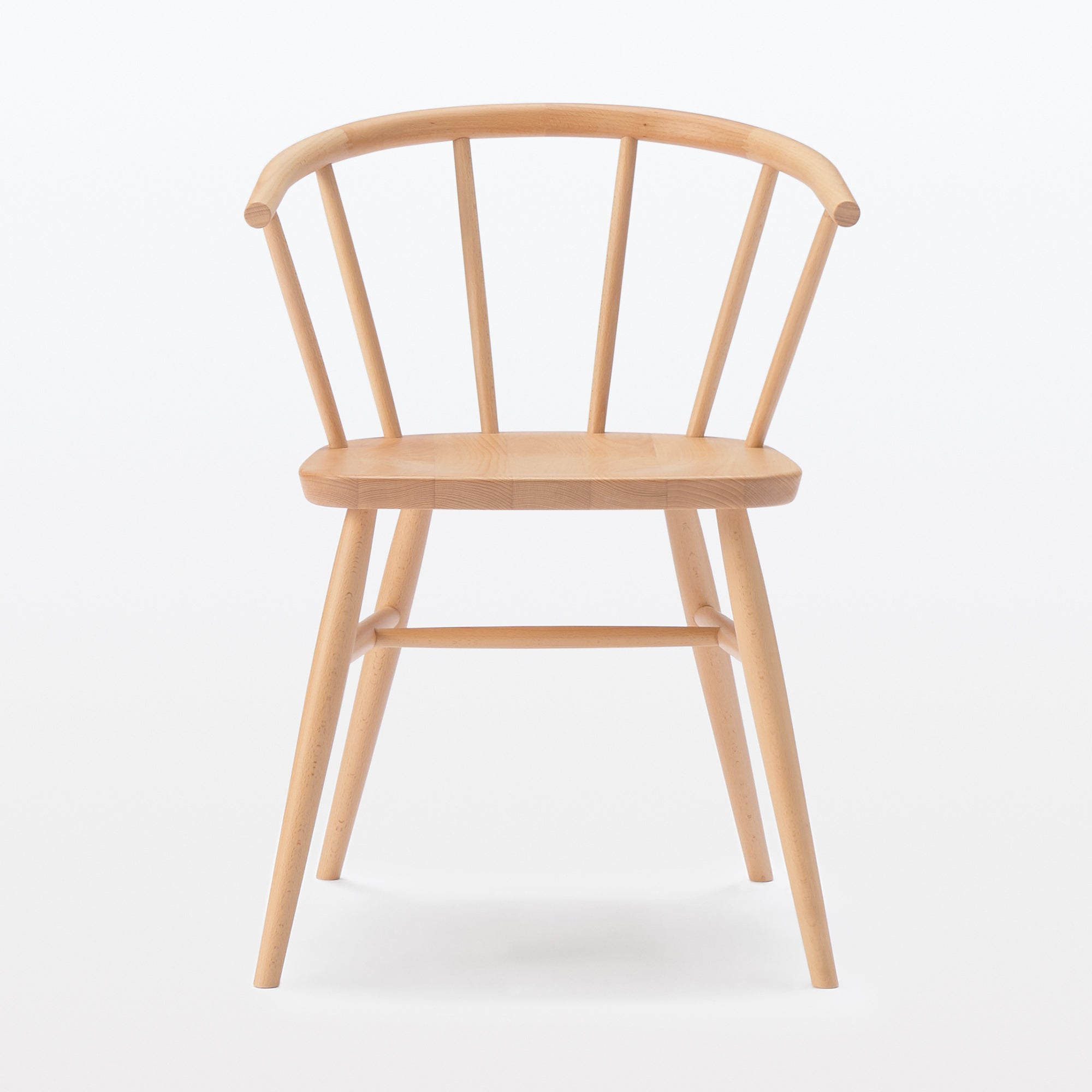 Beech Wood Chair with Round Legs - Image 2