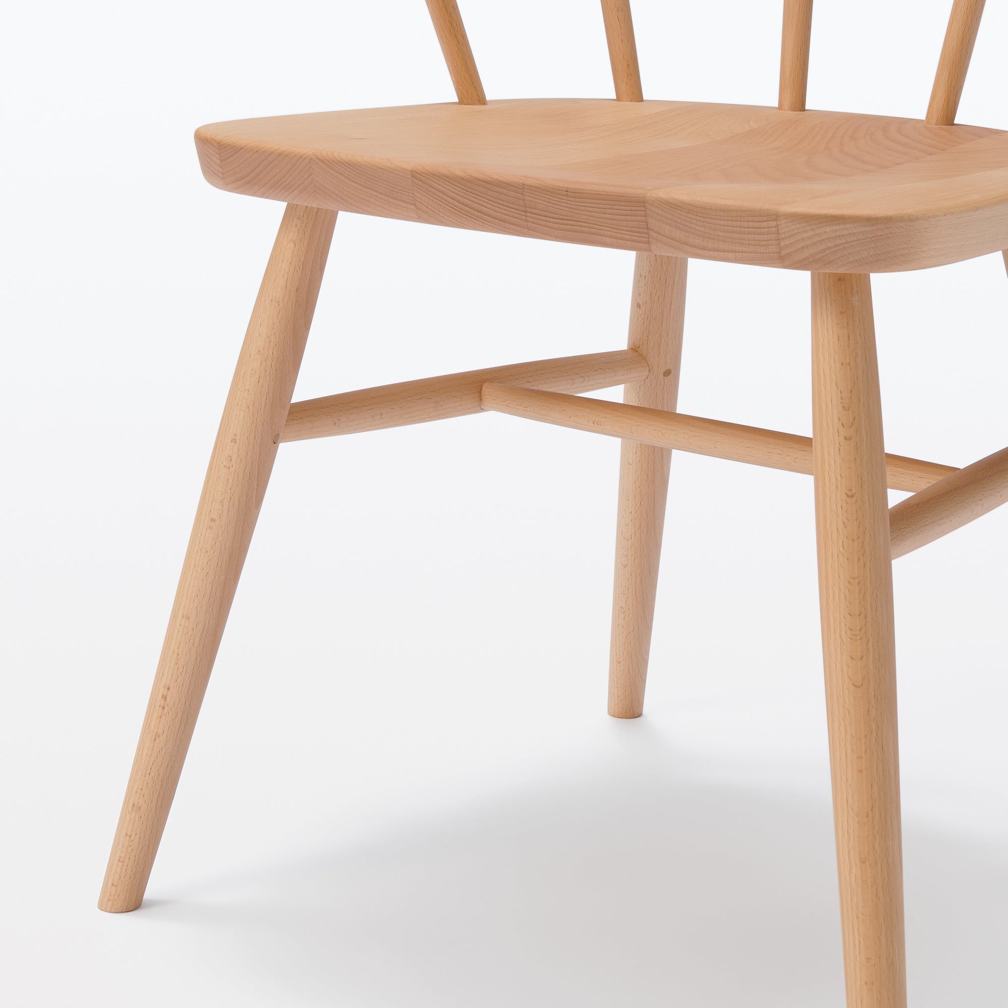 Beech Wood Chair with Round Legs - Image 6