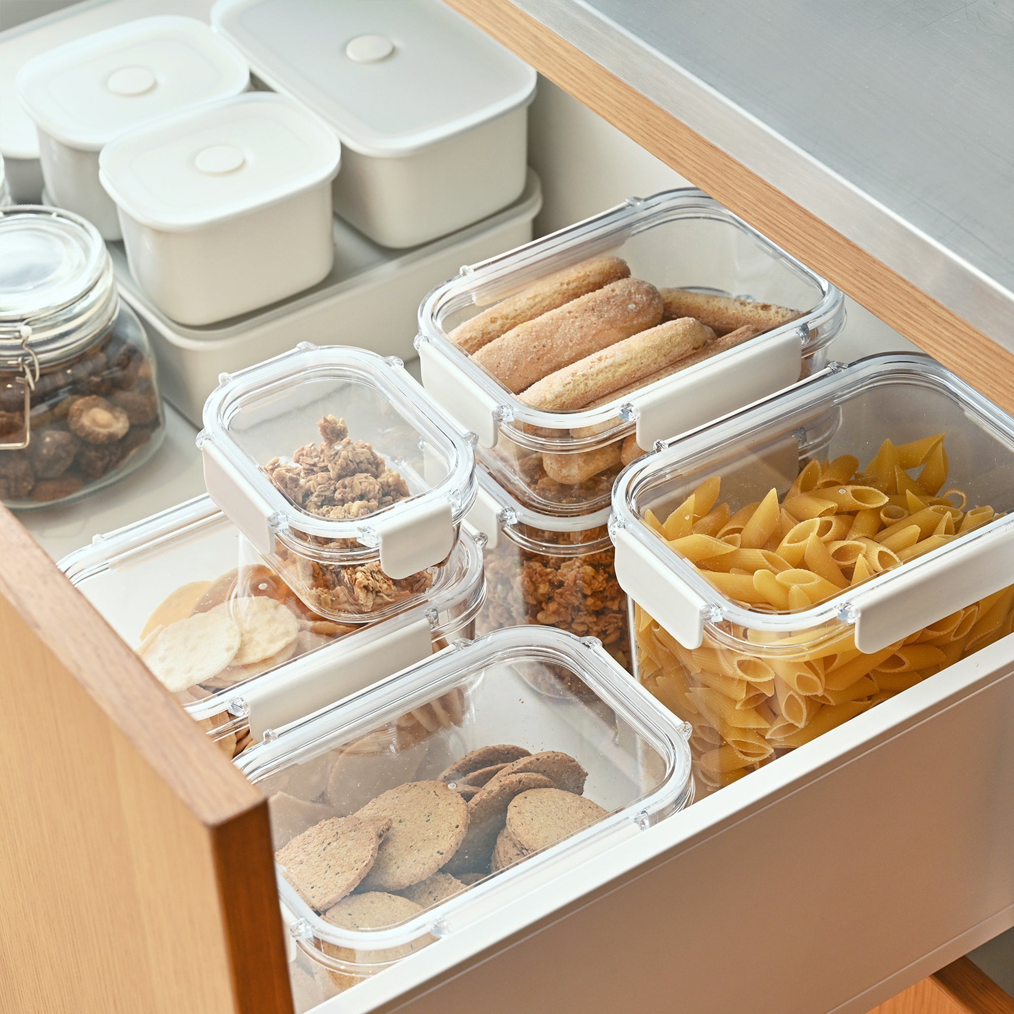 Clear Storage Container - 129.8 fl oz - Image 12
