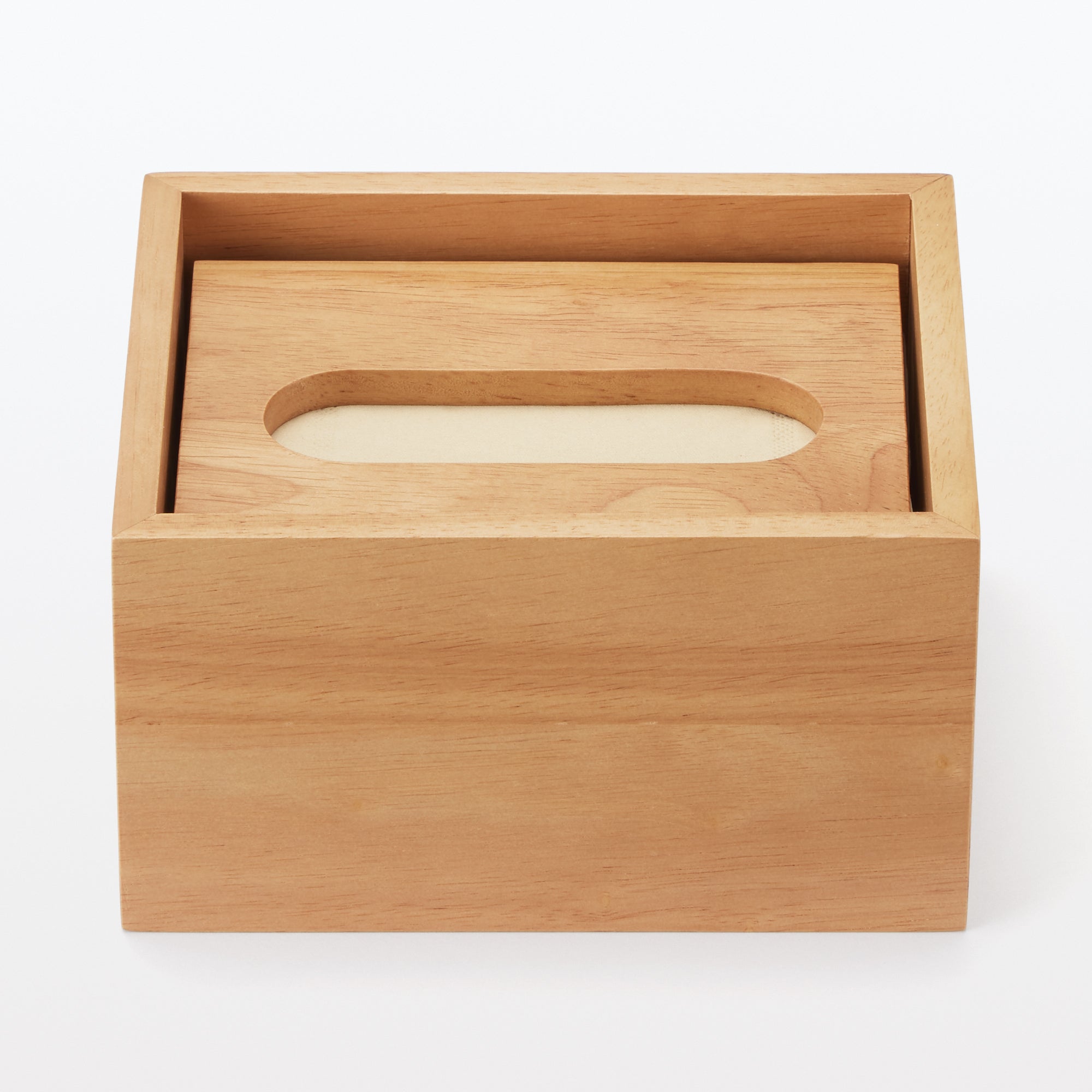 Wooden Tissue Holder for Tabletop Tissue - Image 2