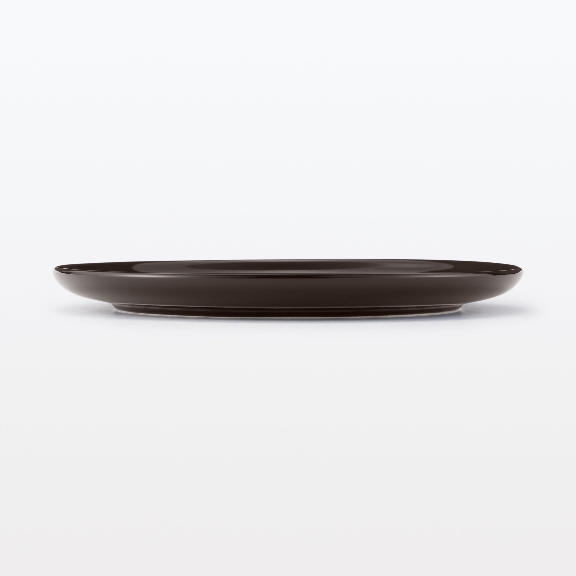 Everyday Tableware Lunch Plate - Dark Brown - Image 2