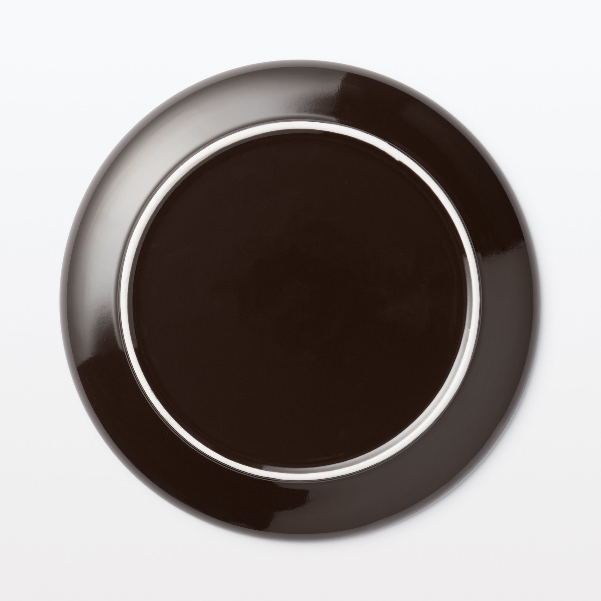 Everyday Tableware Lunch Plate - Dark Brown - Image 4
