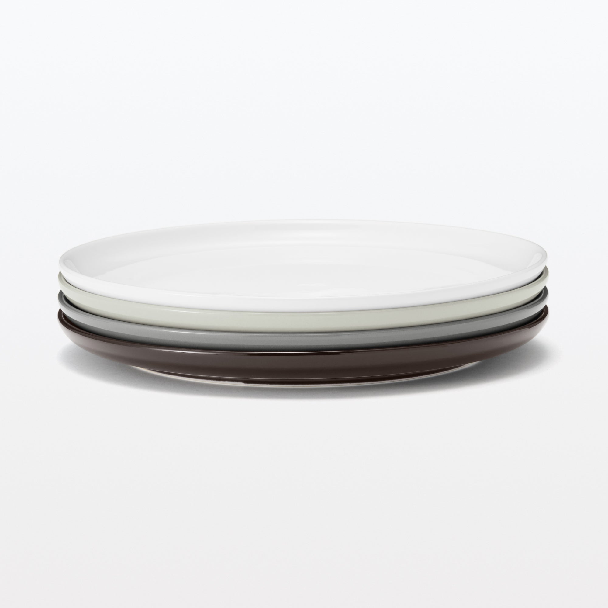 Everyday Tableware Lunch Plate - Dark Brown - Image 9