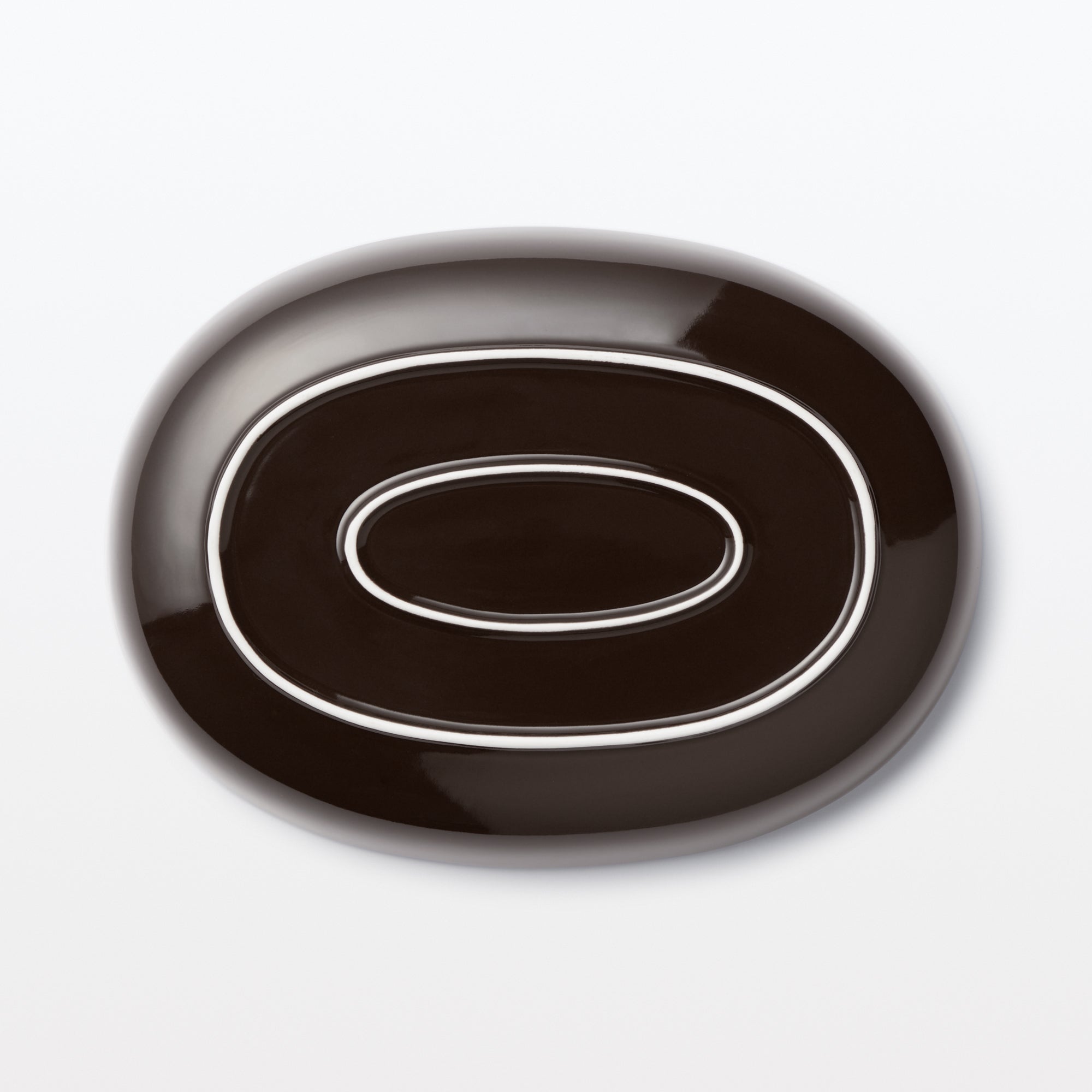Everyday Tableware Oval Bowl - Dark Brown - Image 4