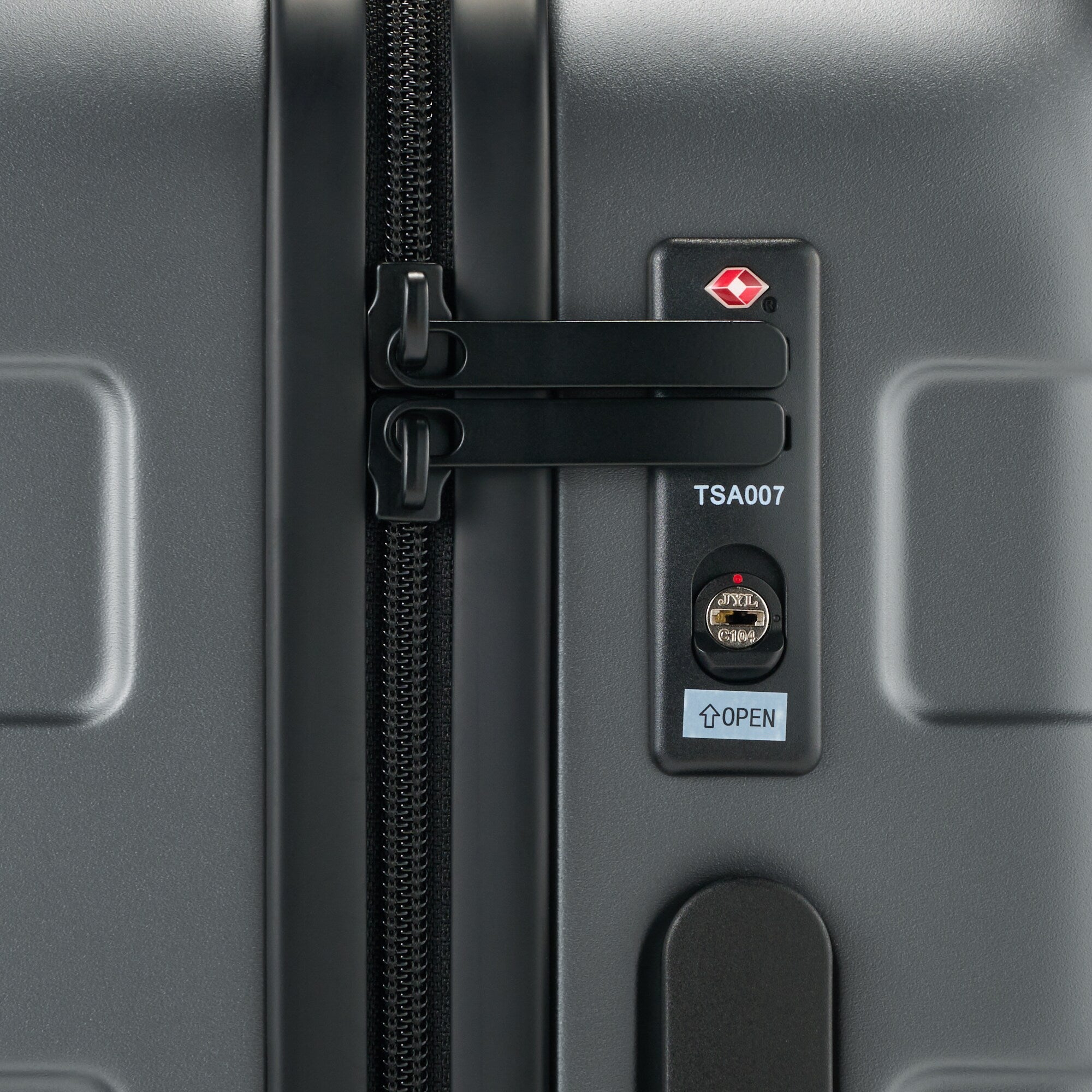 Adjustable Handle Hard Shell Suitcase 36L | Carry-On - Image 9