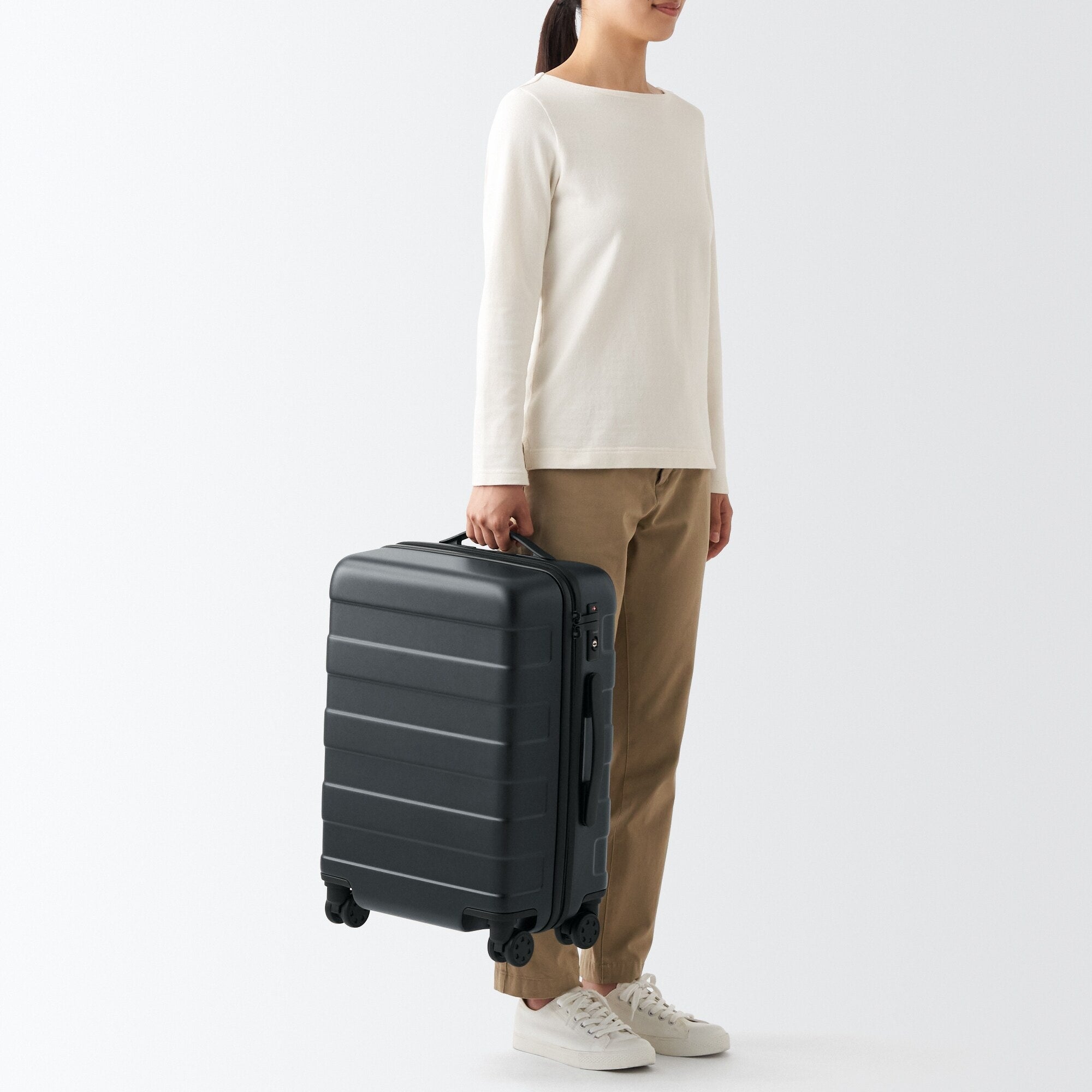 Adjustable Handle Hard Shell Suitcase 36L | Carry-On - Image 39