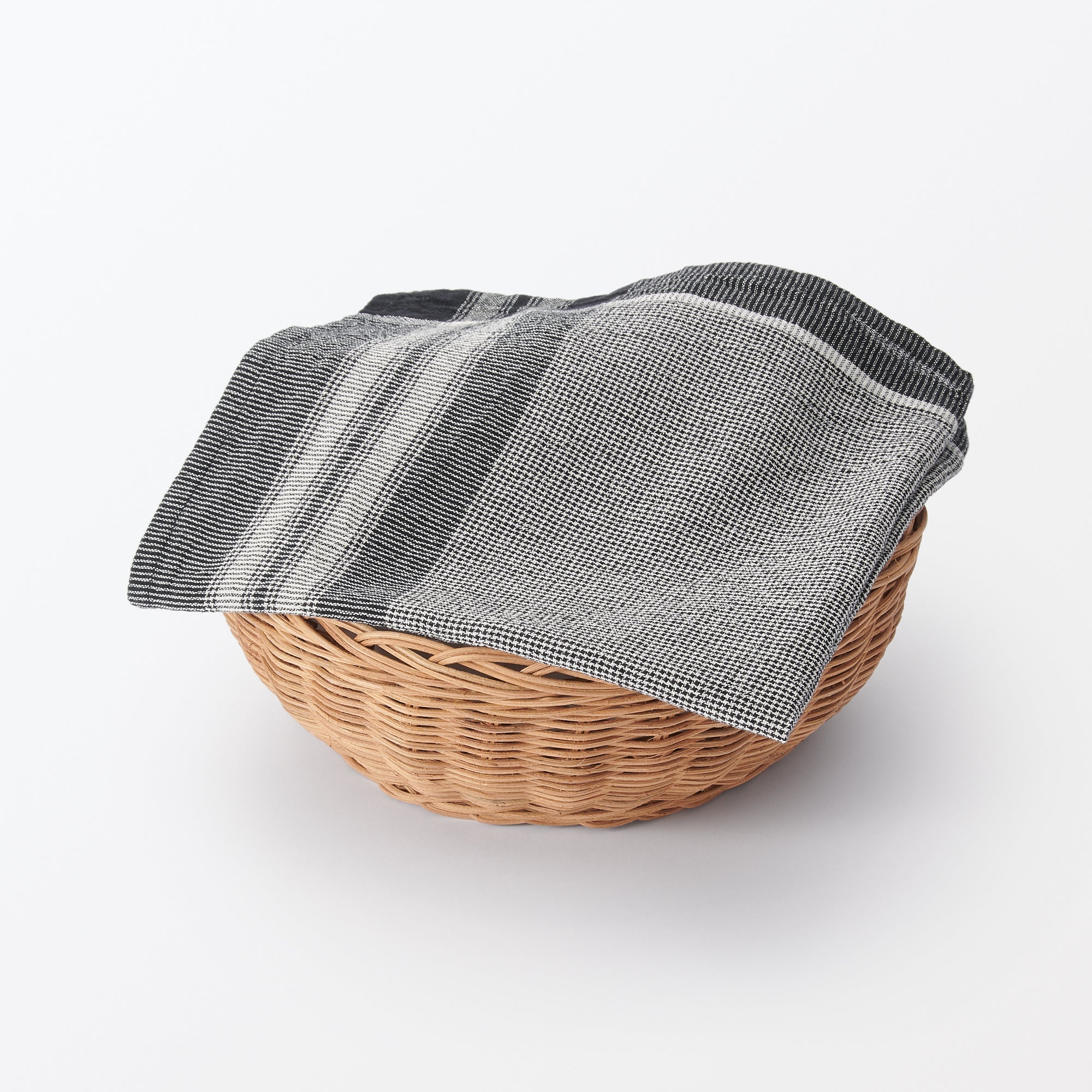 Indian Cotton Multipurpose Cloth - Black - Image 6