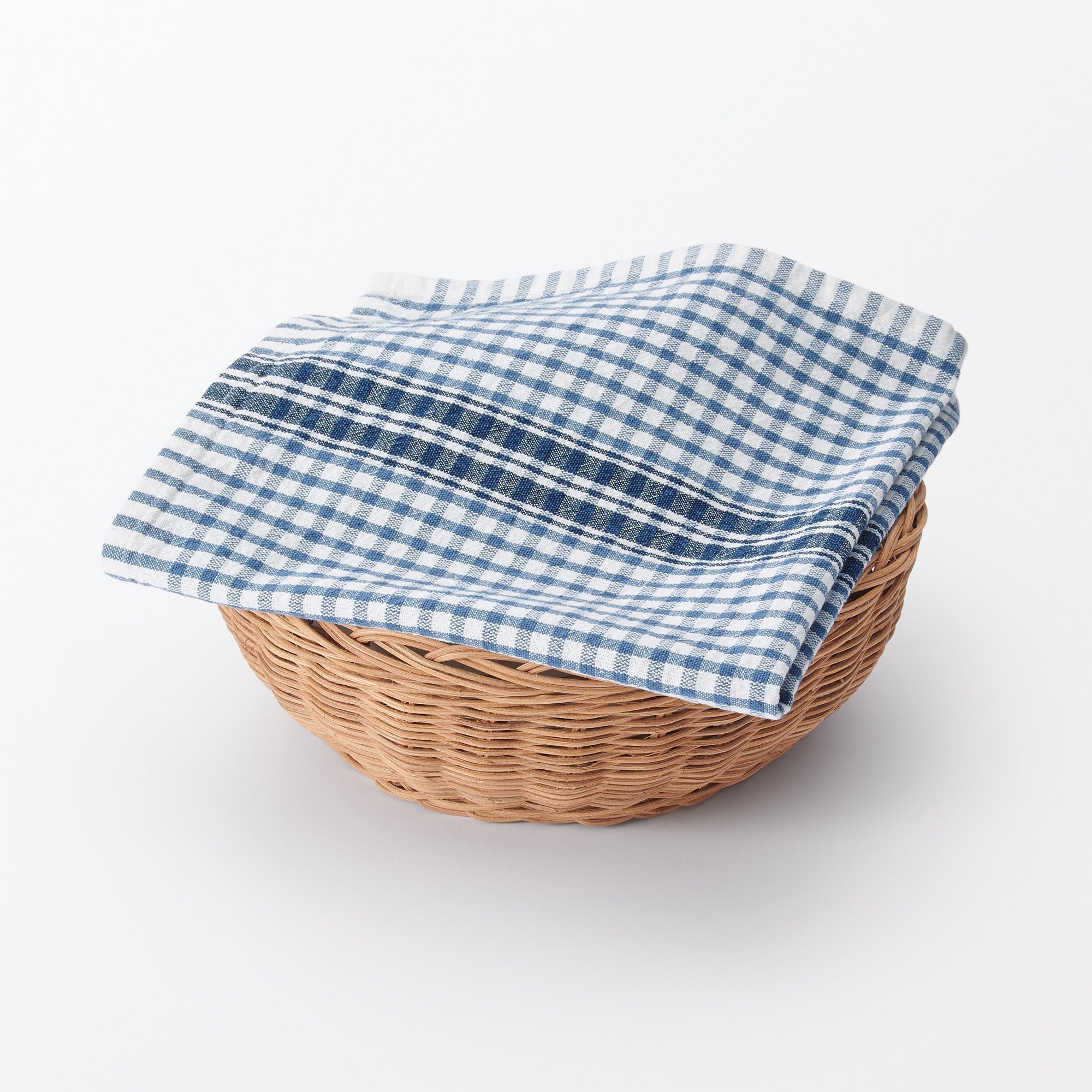Indian Cotton Multipurpose Cloth - Red Check - Image 6
