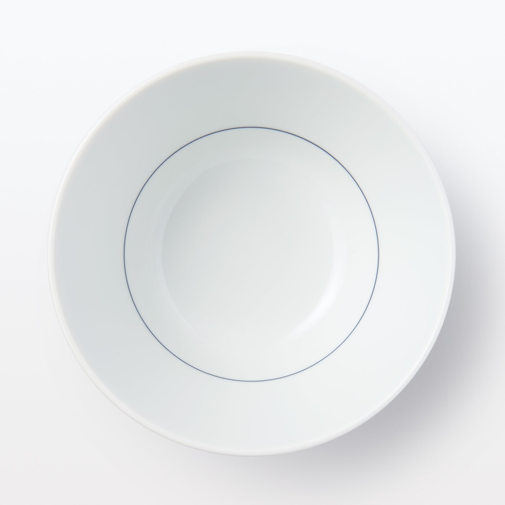 Hasami Ware Rice Bowl - Wave Pattern - Image 16