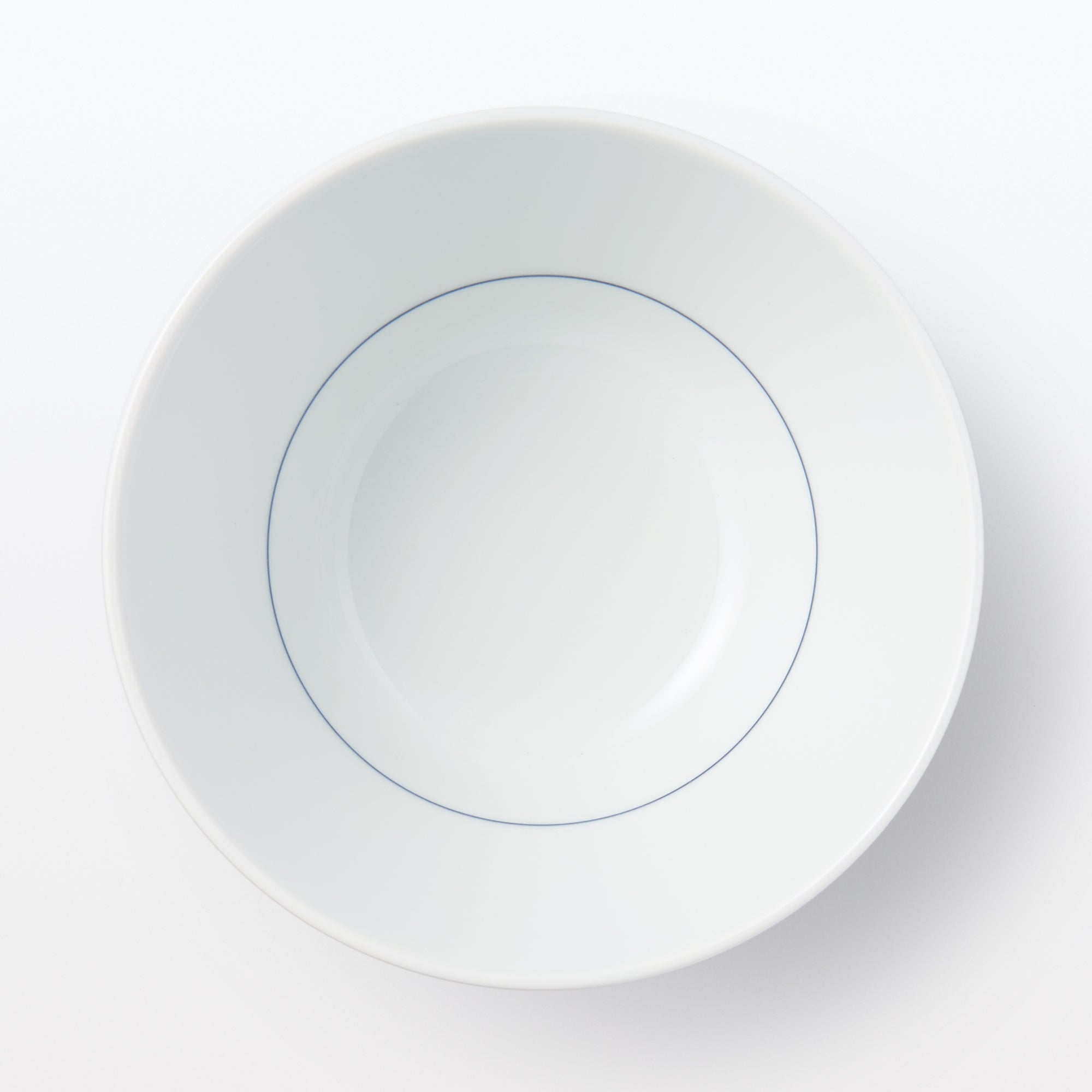 Hasami Ware Rice Bowl - Horizontal Stripes Pattern - Image 3