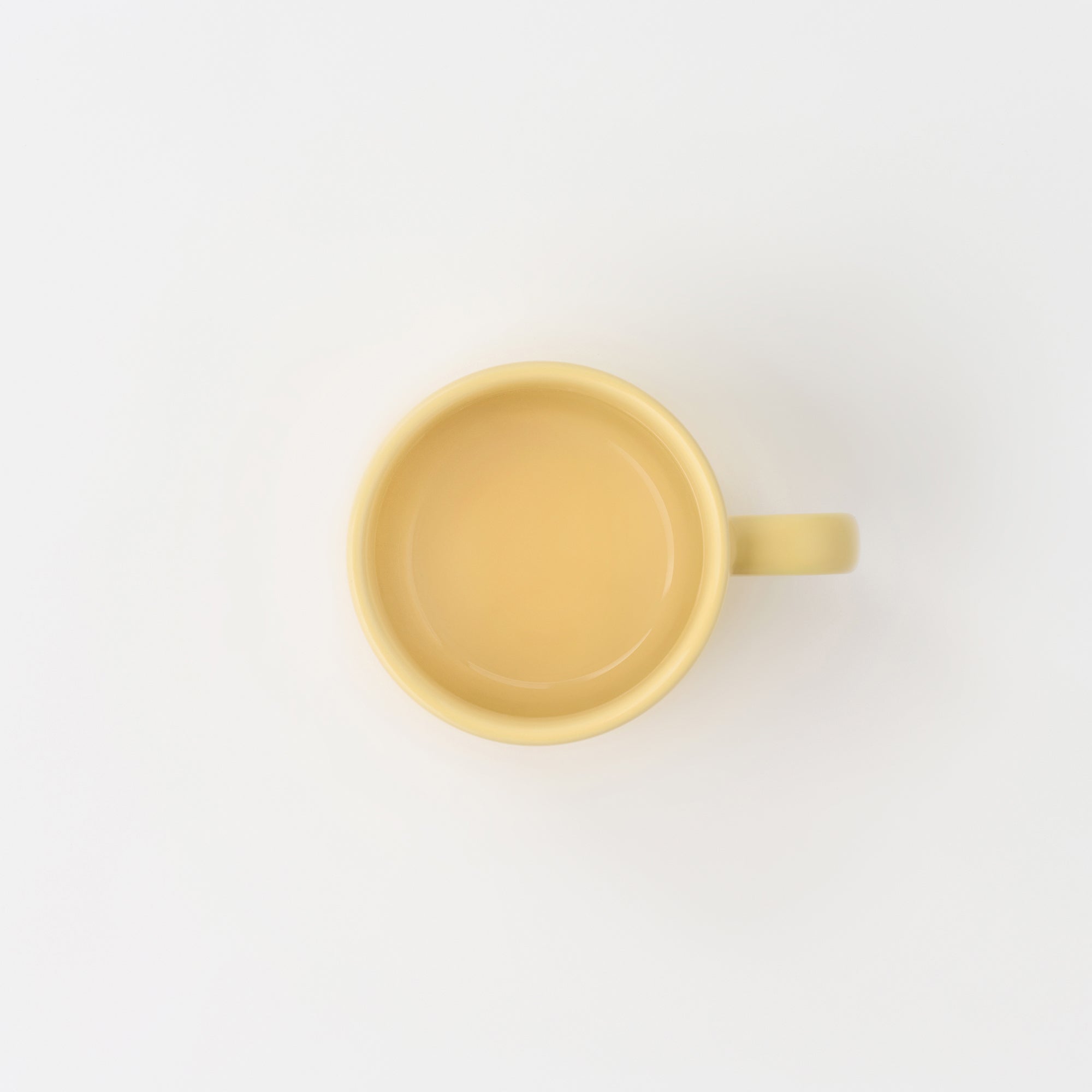 Stoneware Mug Cup 16.9 fl oz - Light Yellow - Image 2