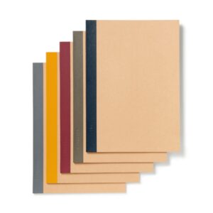 Planted Tree Paper Bleed Proof Lined Notebook 6 mm - B5 (5 Pack)