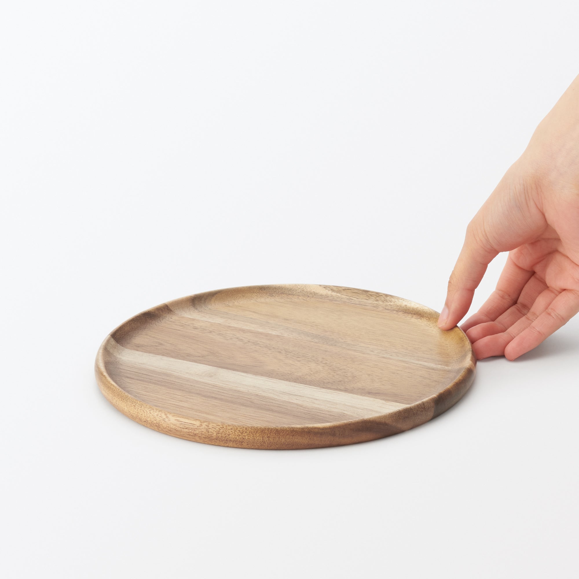 Acacia Plate/Round Cutting Board Medium - Image 2