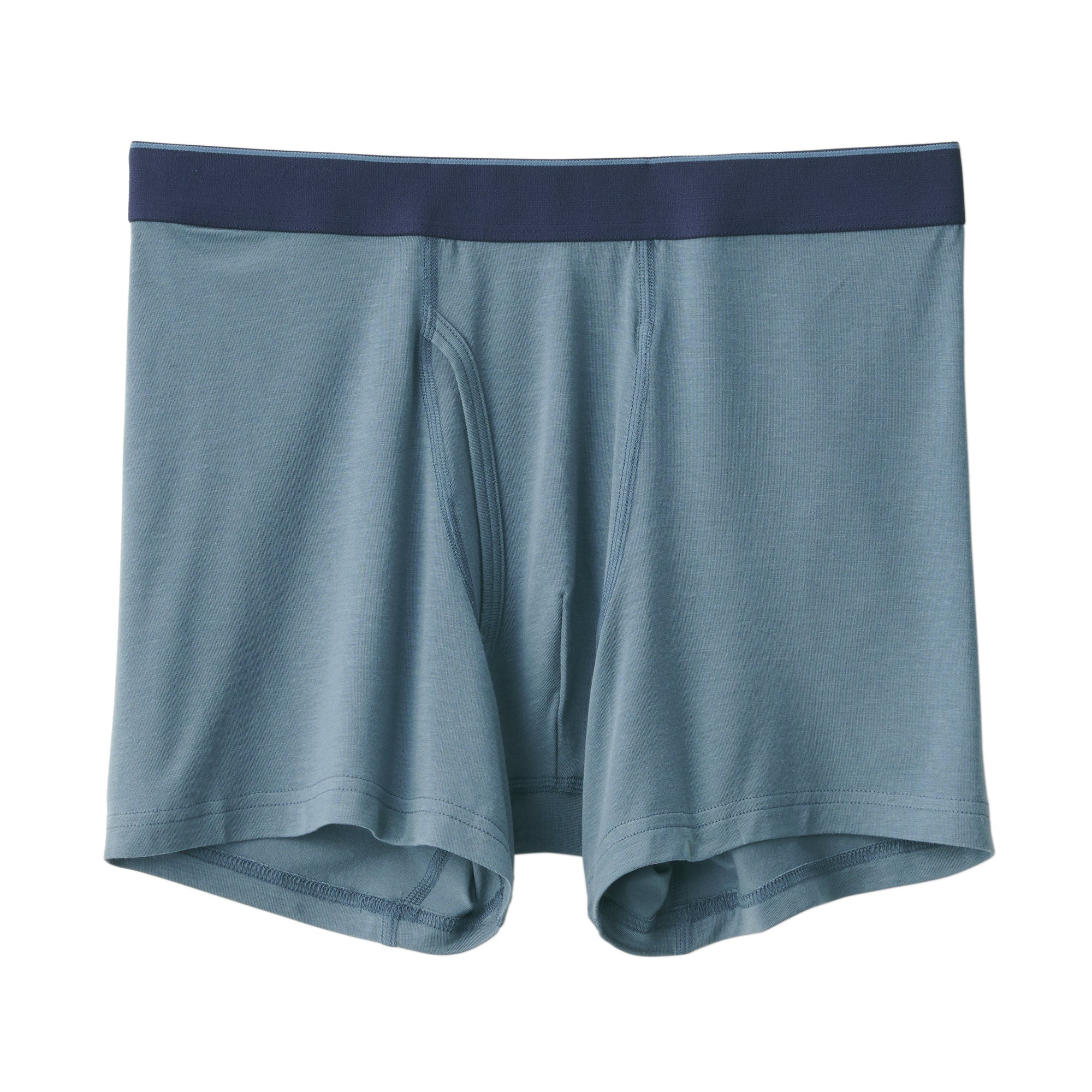 Men's Lyocell Blend Front Open Boxer Briefs - Image 2