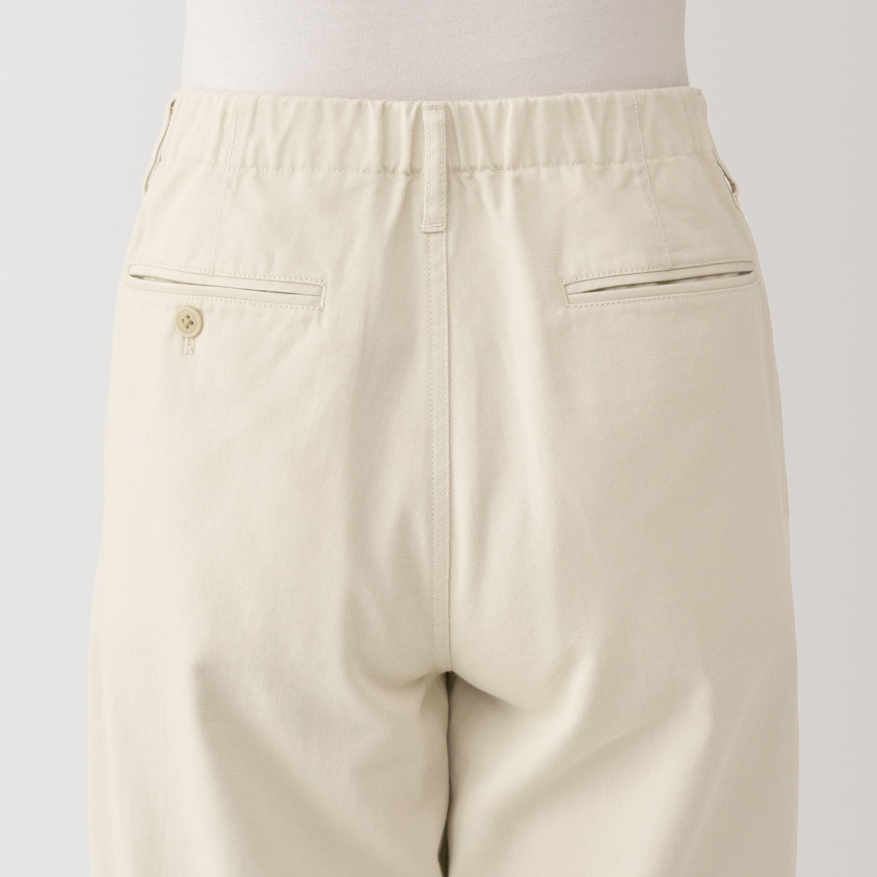 Women's Slub Yarn Chino Darted Wide Pants - Image 26