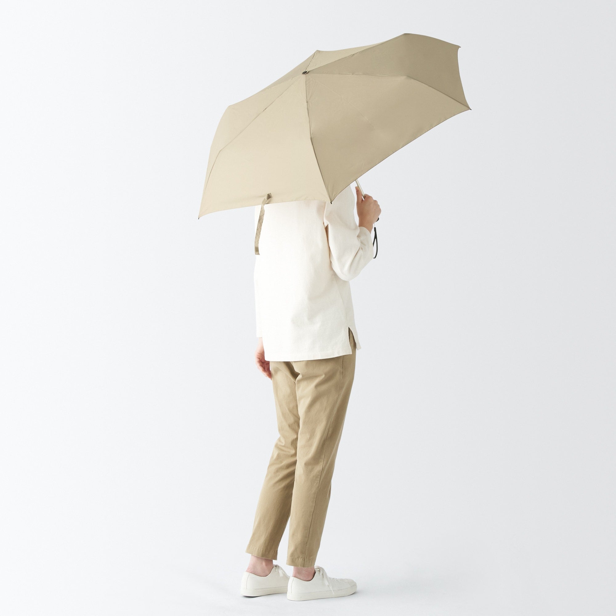 All-Weather Foldable Umbrella Black - Image 13