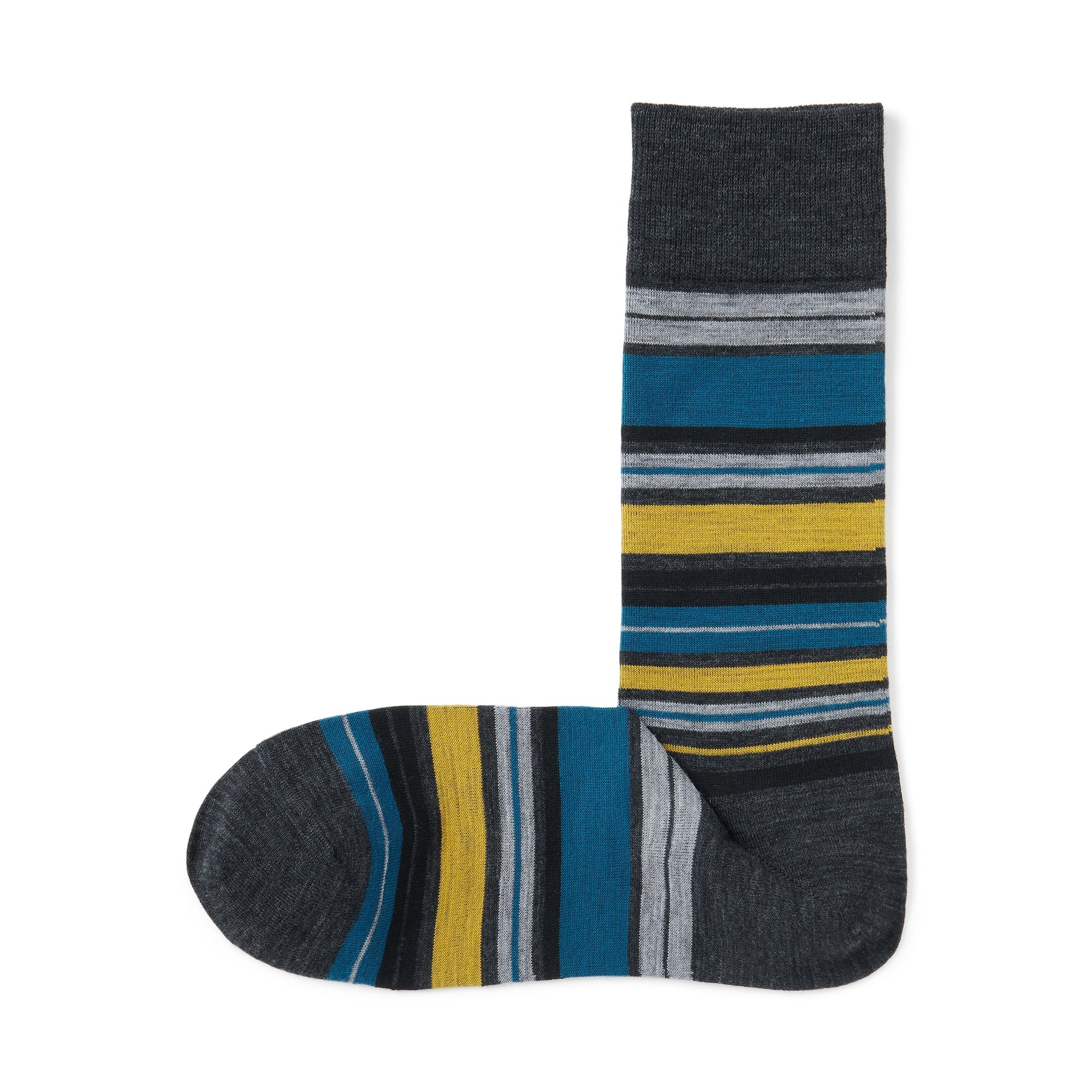 Right Angle Lustrous Wool Mix Thin Socks - Image 6