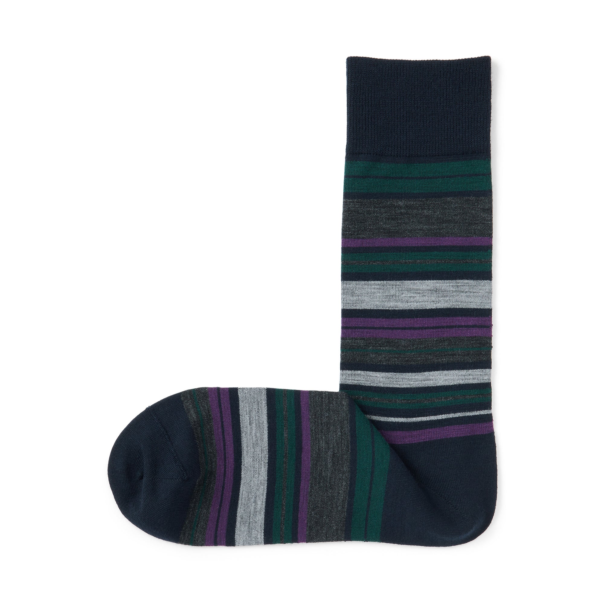 Right Angle Lustrous Wool Mix Thin Socks - Image 8