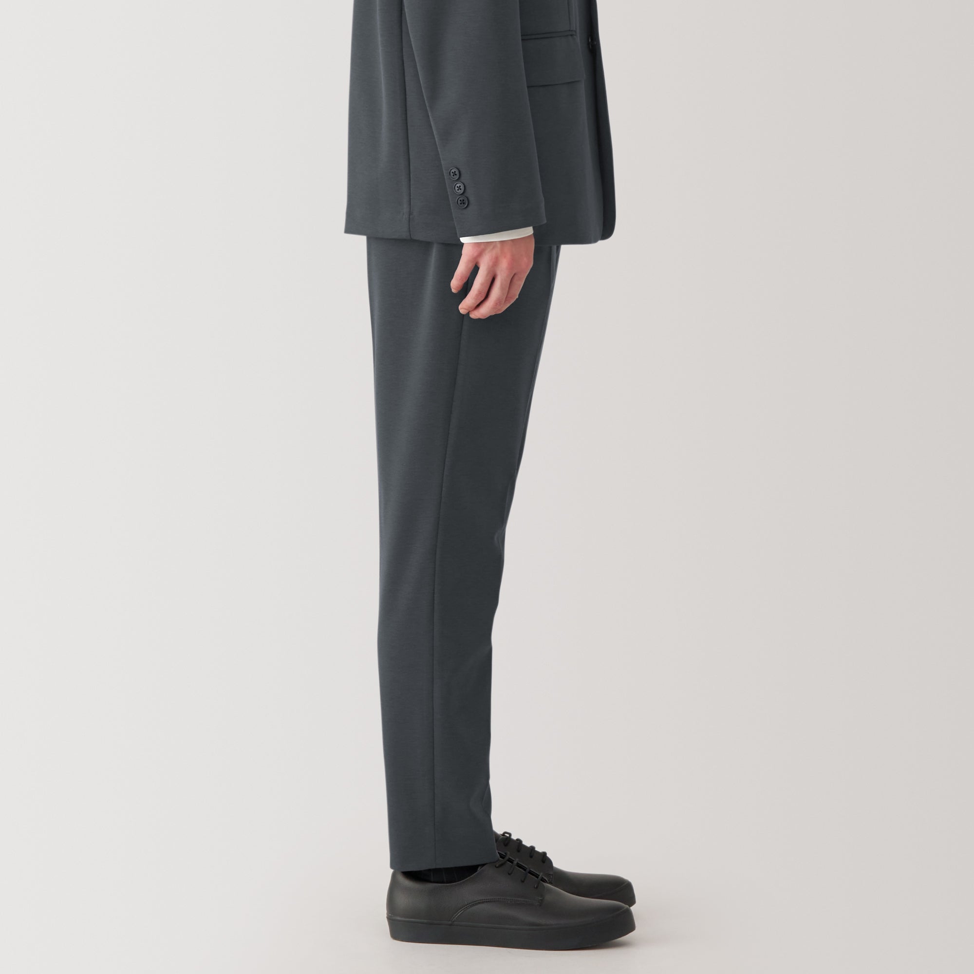 Men's Stretch Jersey Flat Front Pants - Image 5