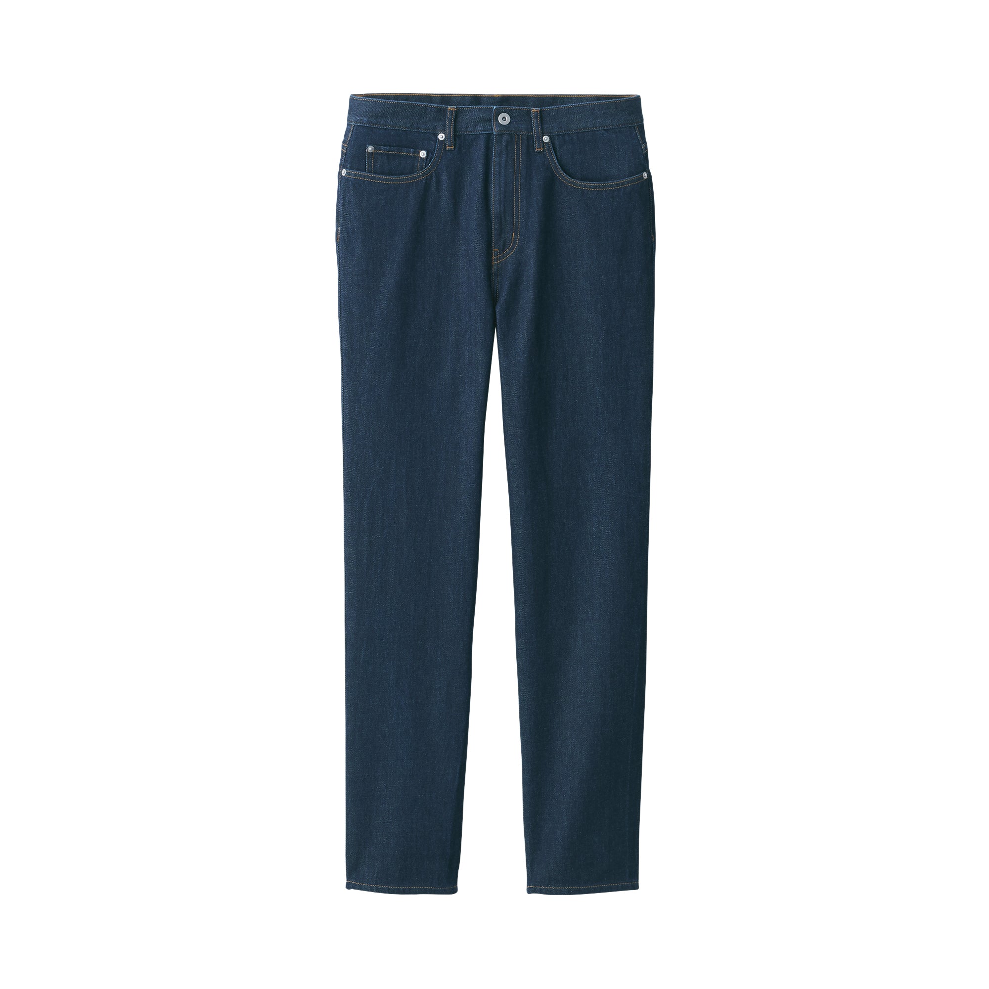 Men's Kapok Blend Straight Denim Trousers - Image 11