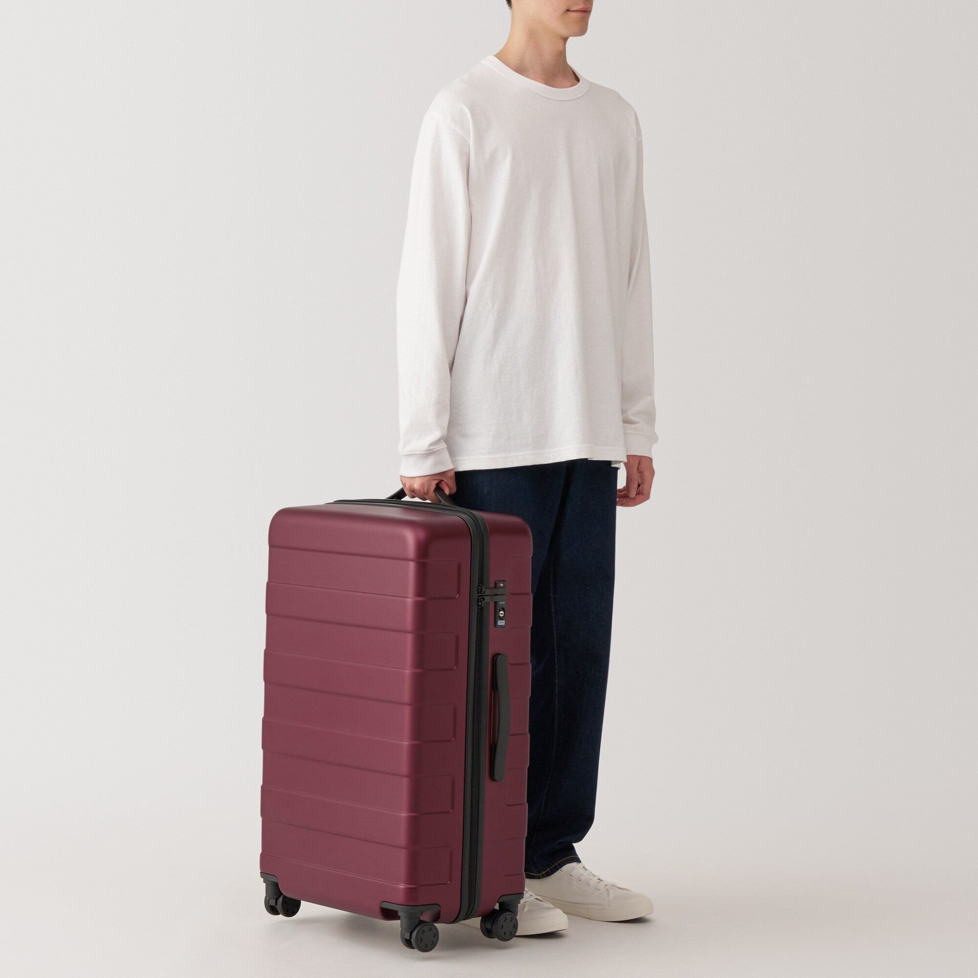 Adjustable Handle Hard Shell Suitcase 75L | Check-In - Image 18