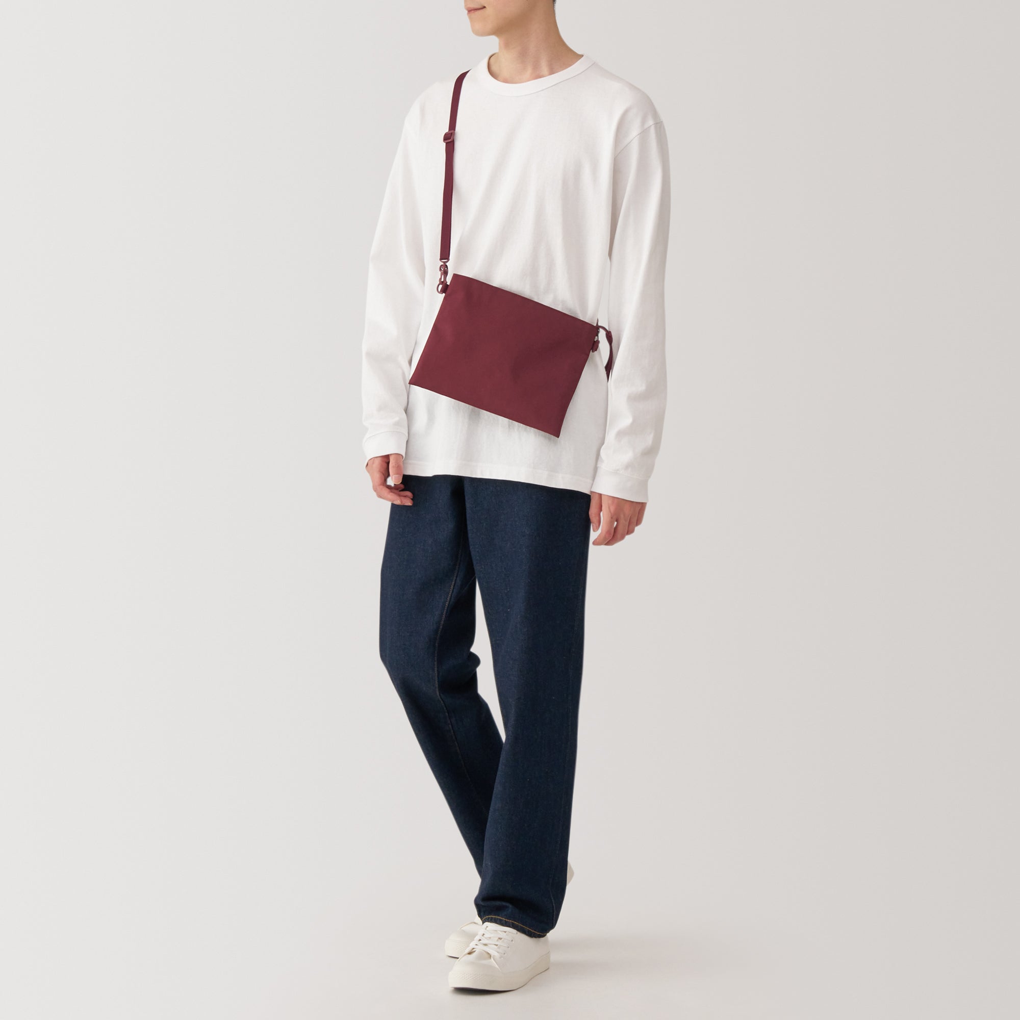 2-Way Water Repellent Sacoche / Crossbody Bag - Image 44