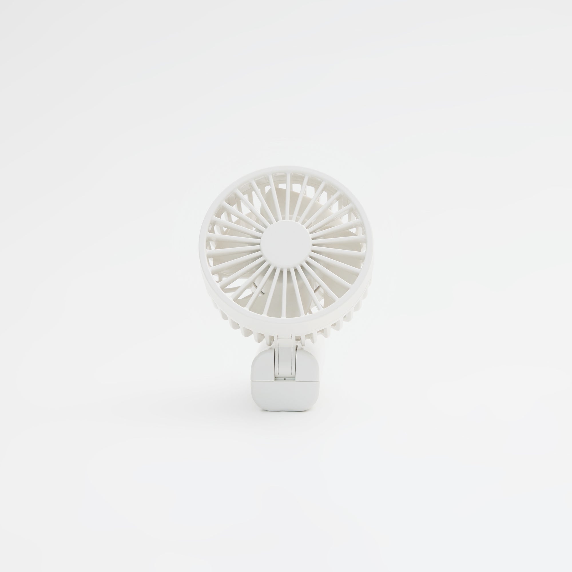 Rechargeable Compact Handheld Fan - White - Image 5