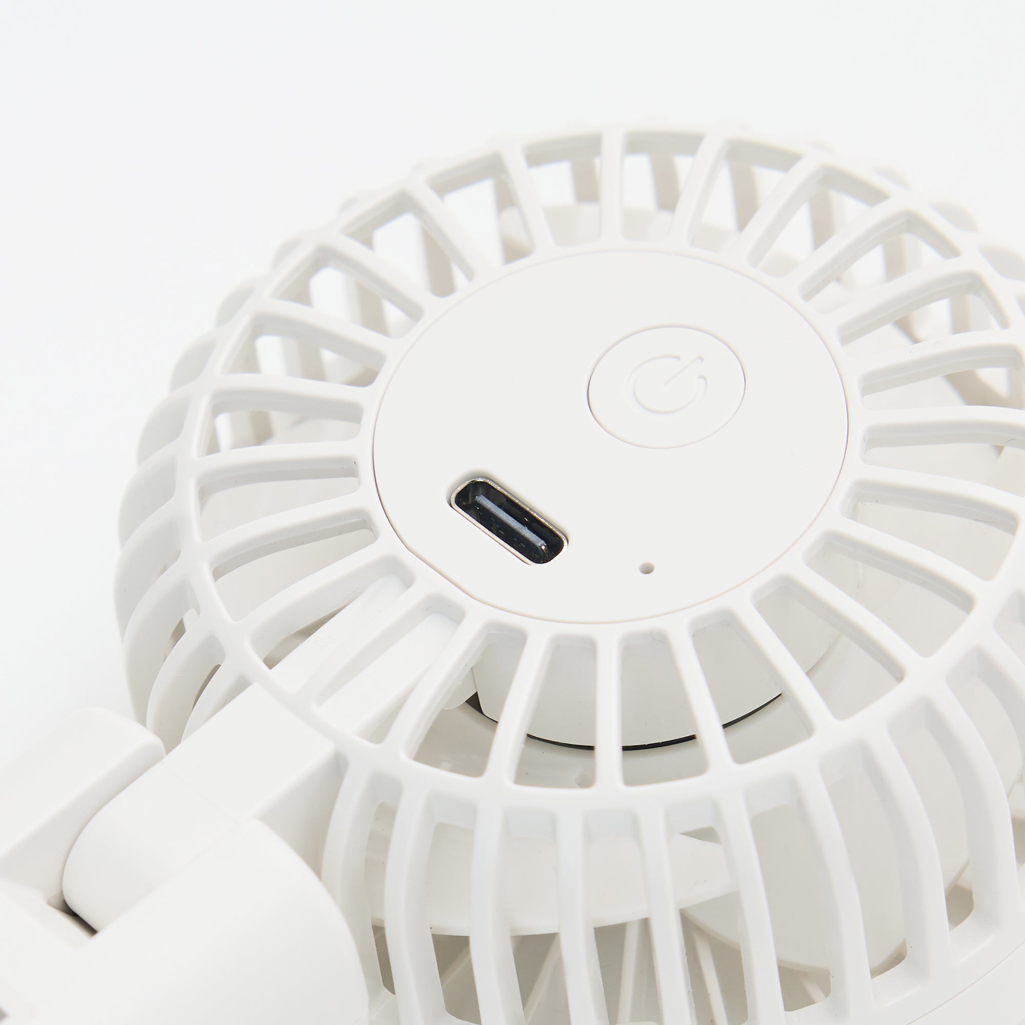Rechargeable Compact Handheld Fan - White - Image 8