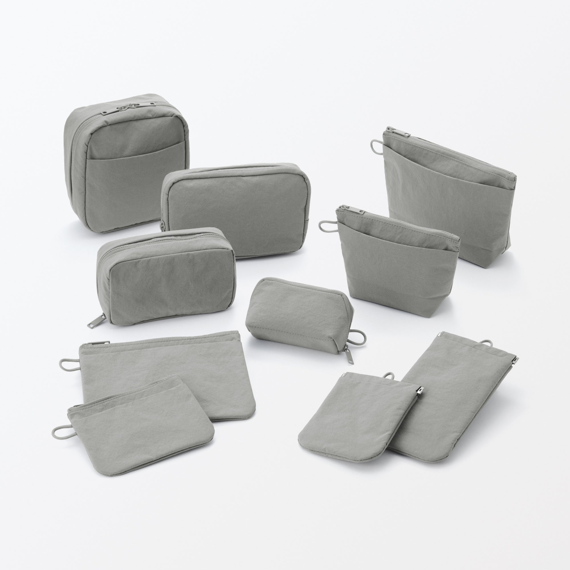 Wrinkled Nylon Gusset Pouch - Medium - Image 14