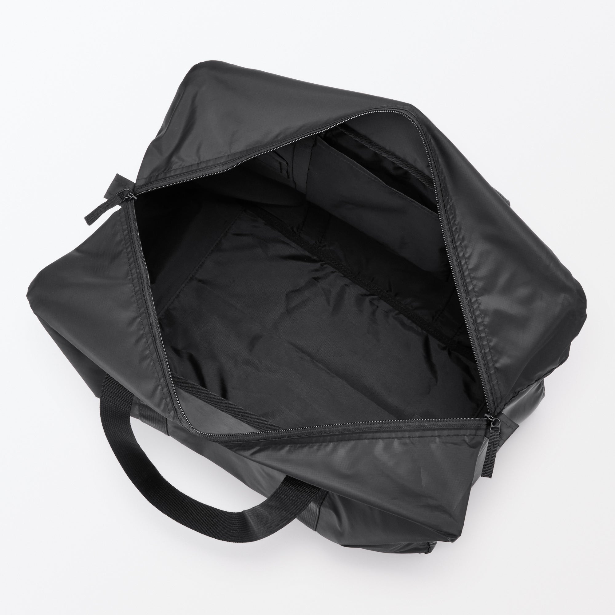 Water Repellent Wide Boston Bag - Image 4