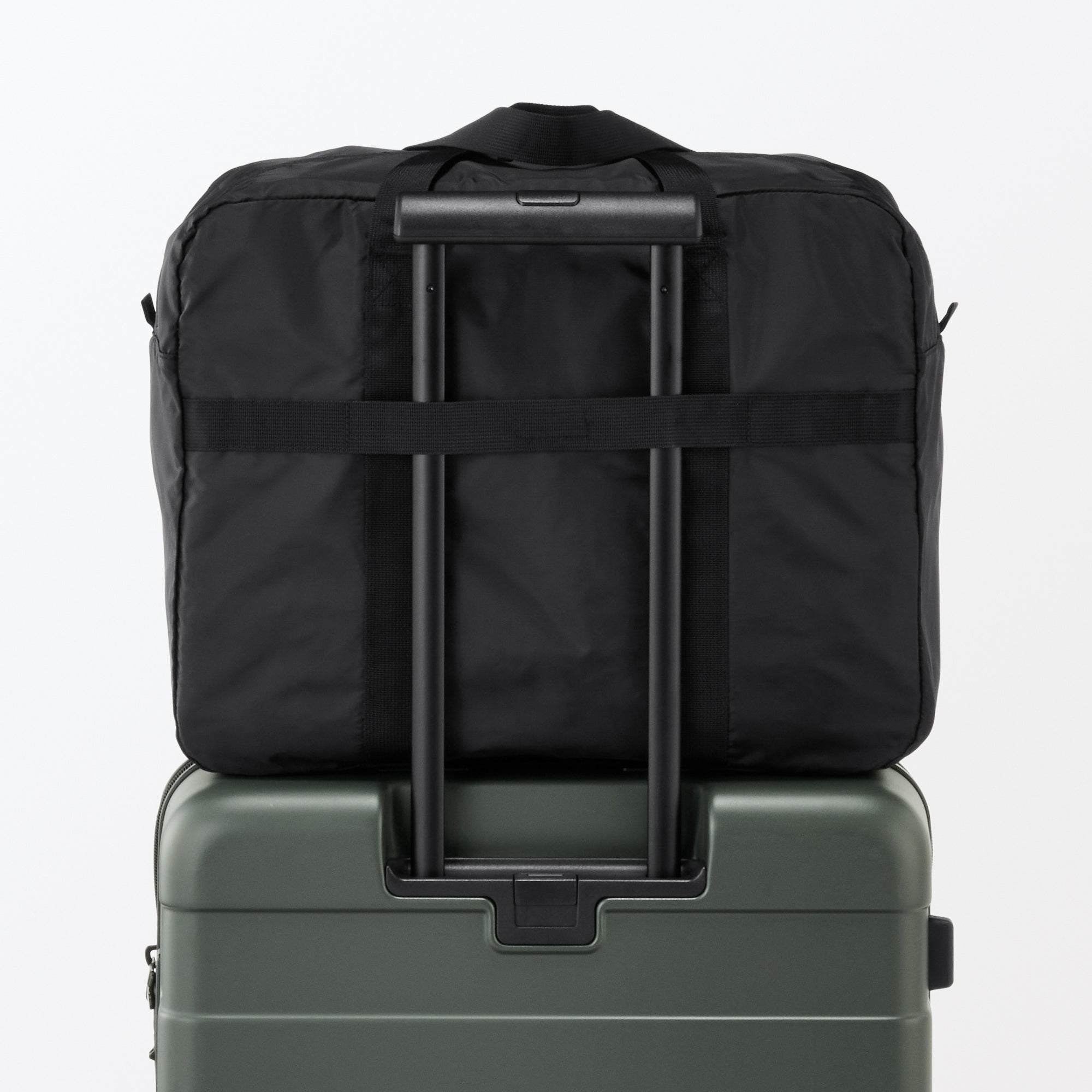 Water Repellent Wide Boston Bag - Image 13