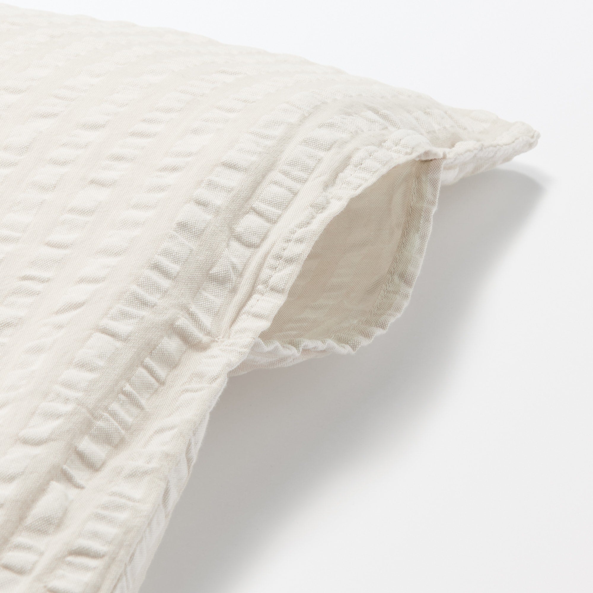 Seersucker Striped Duvet Cover - Image 4
