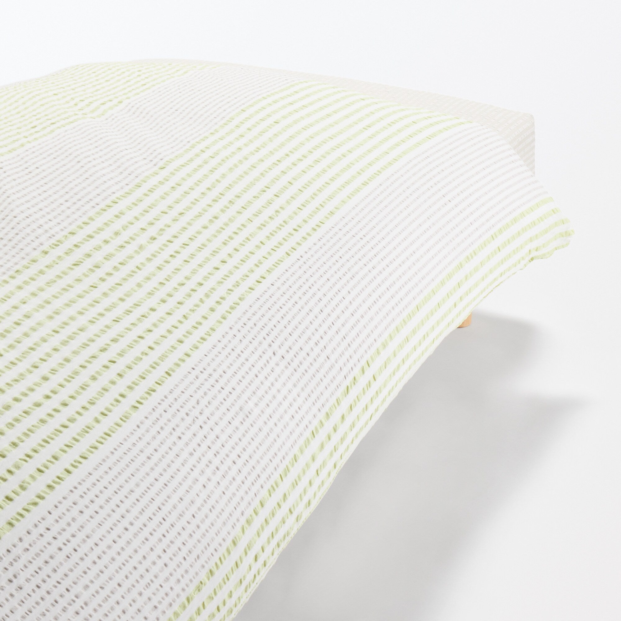 Seersucker Striped Duvet Cover