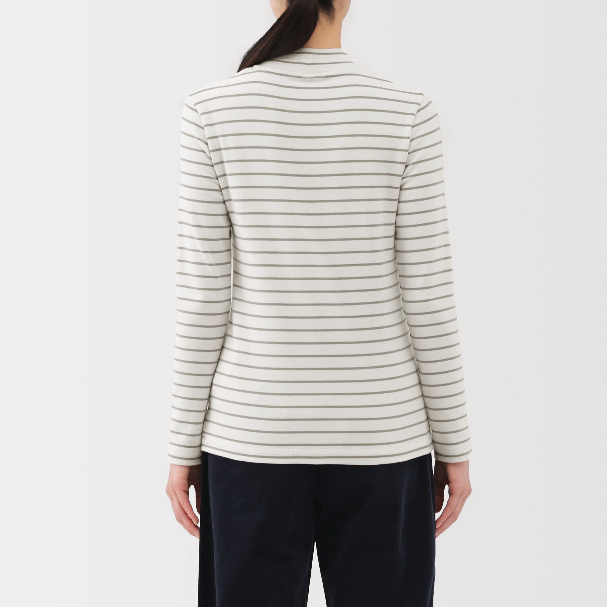 Brushed Mock Neck T-Shirt - Image 27