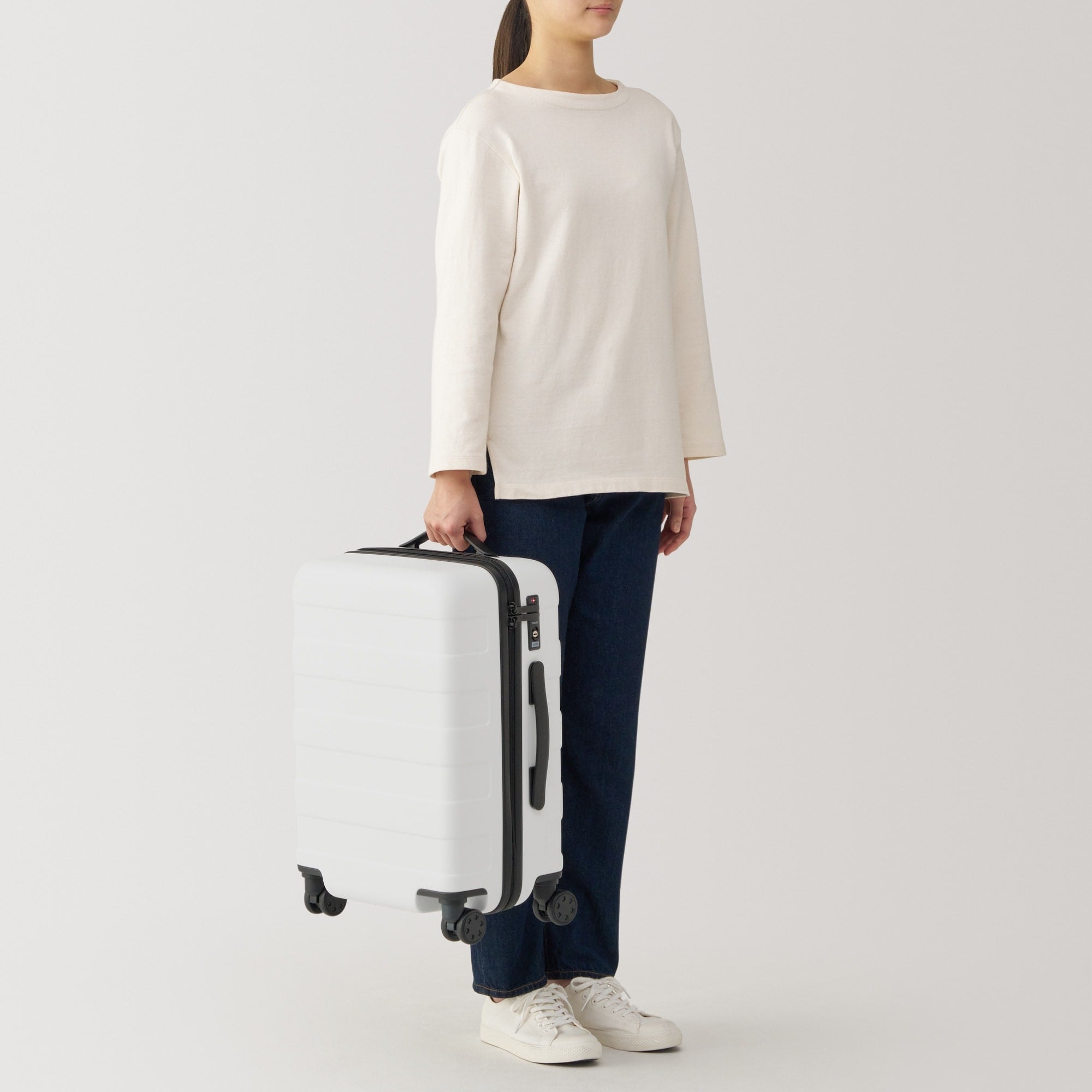 Adjustable Handle Hard Shell Suitcase 36L | Carry-On - Image 18