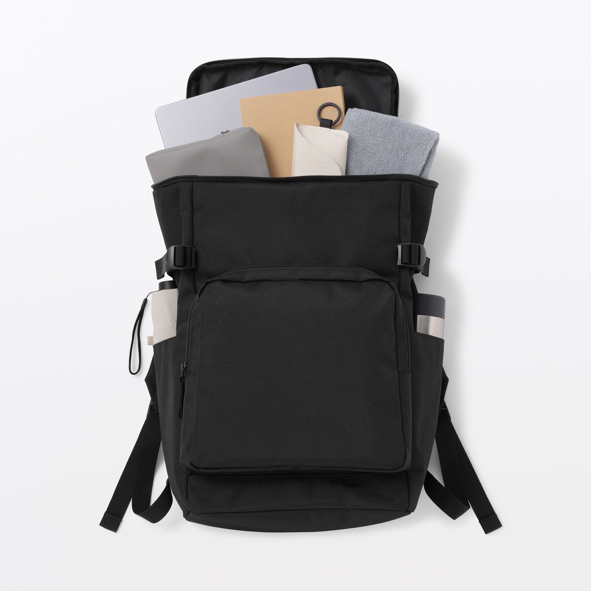 Less Tiring Water Repellent Toploader Backpack - Image 14
