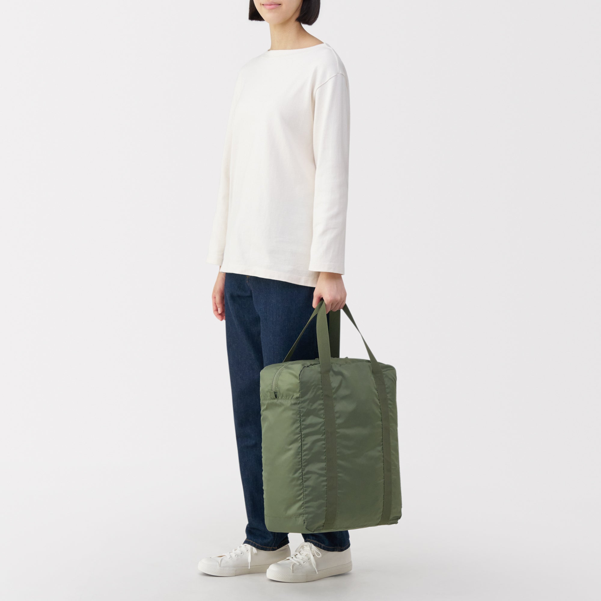 Pocketable Water Repellent Tall Boston Bag - Image 19