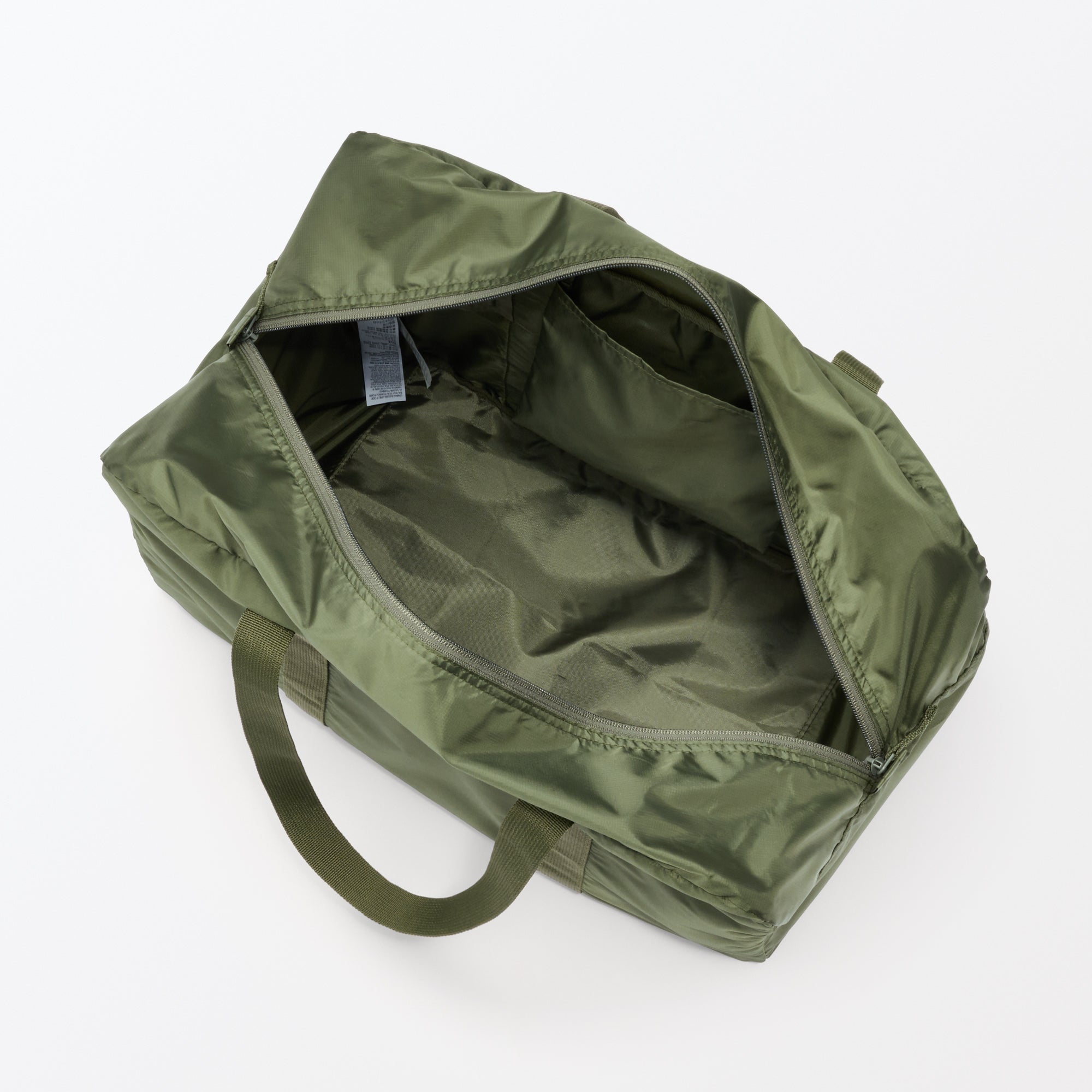 Pocketable Water Repellent Wide Boston Bag - Image 4