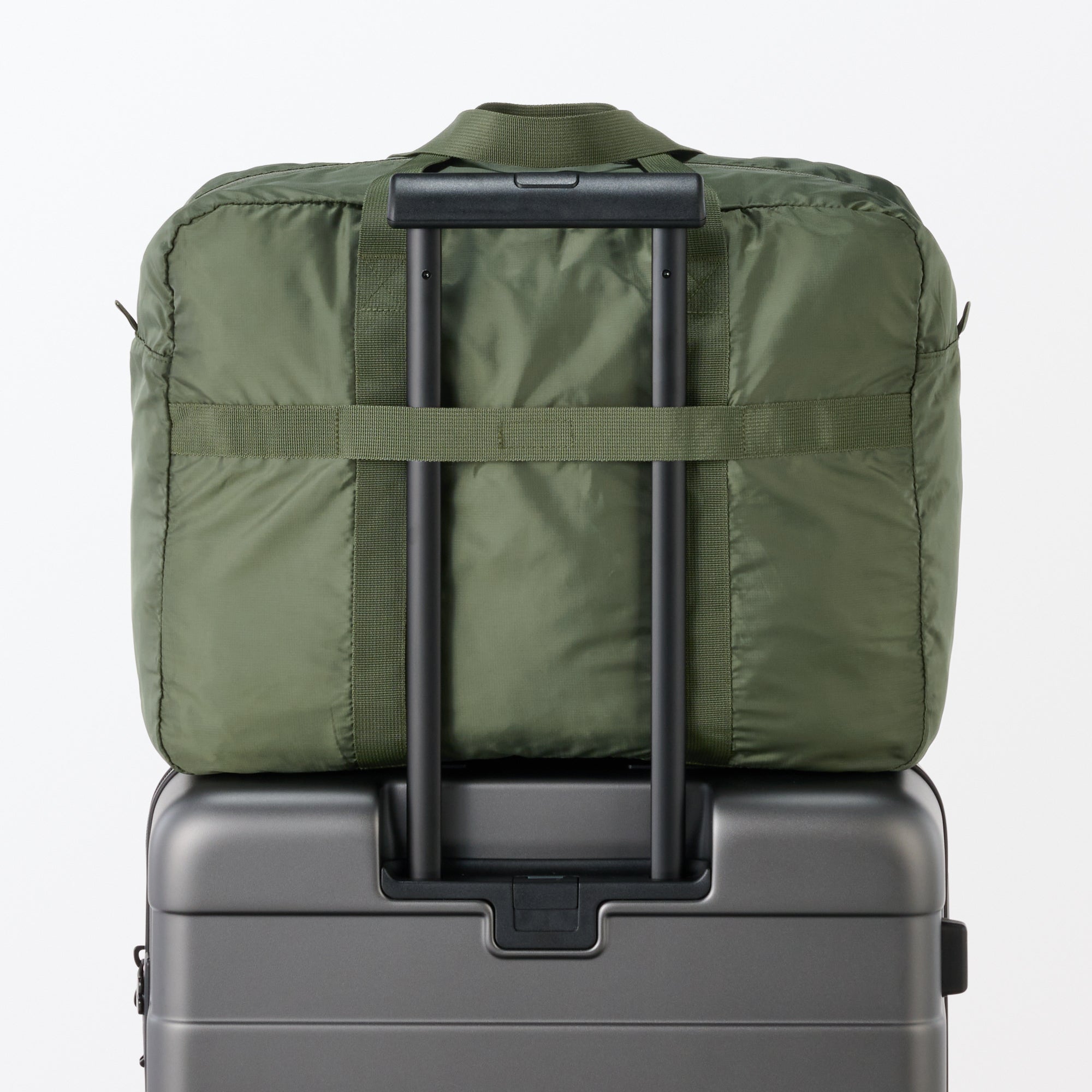 Pocketable Water Repellent Wide Boston Bag - Image 13