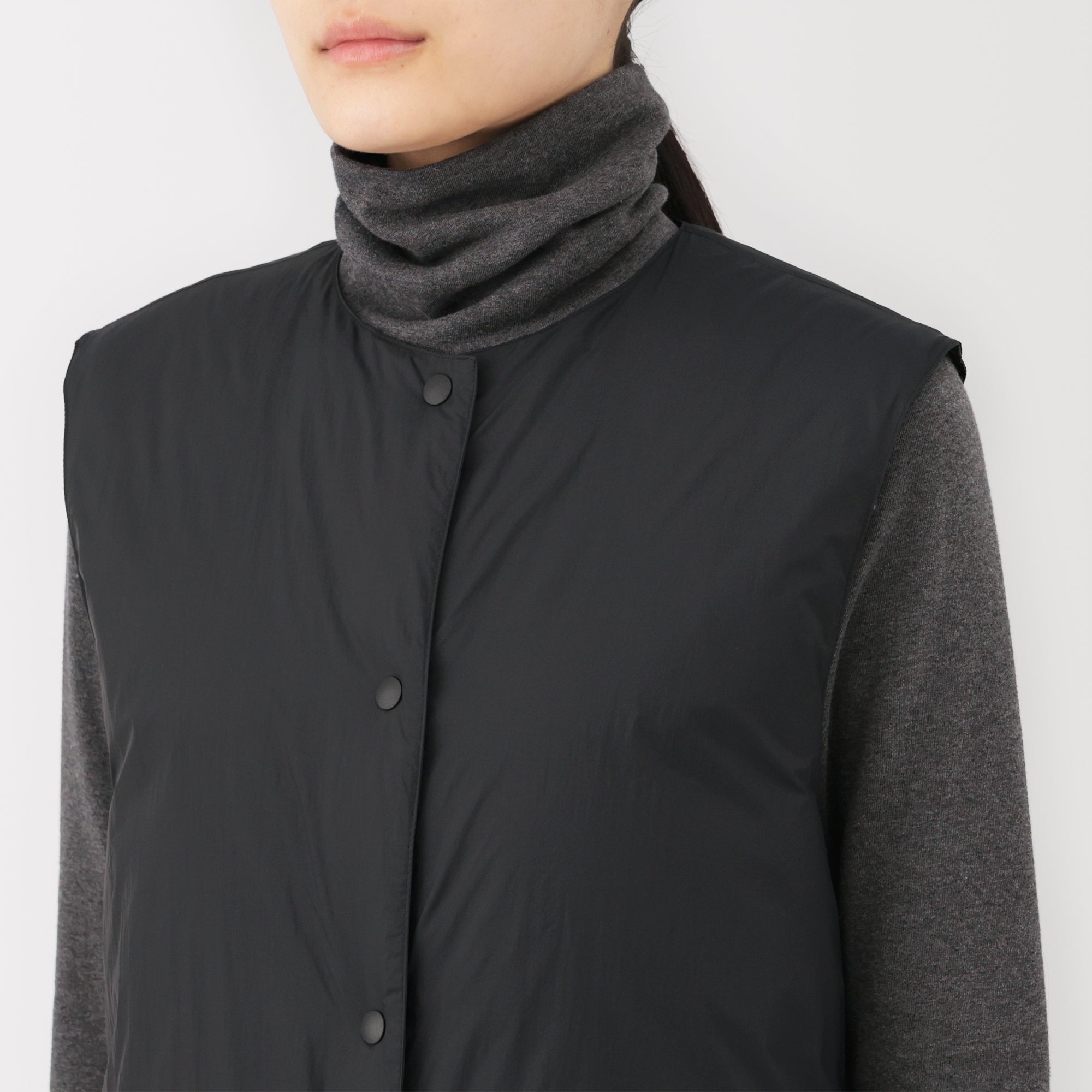 Lightweight Down Long Vest - Image 7