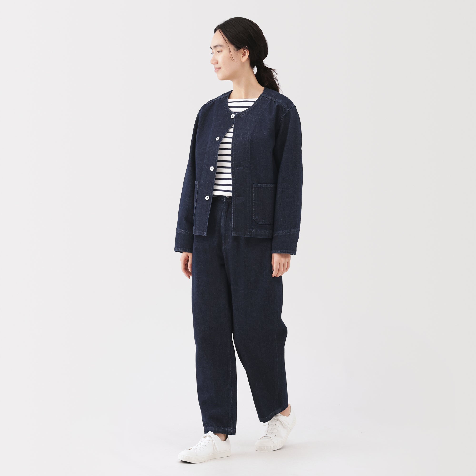 Kapok Blend Denim Jacket - Image 13