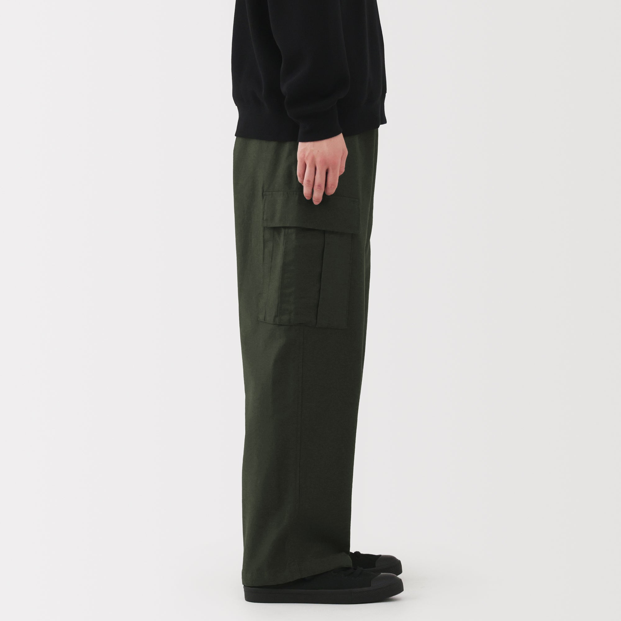 Cotton Easy Cargo Pants - Image 15