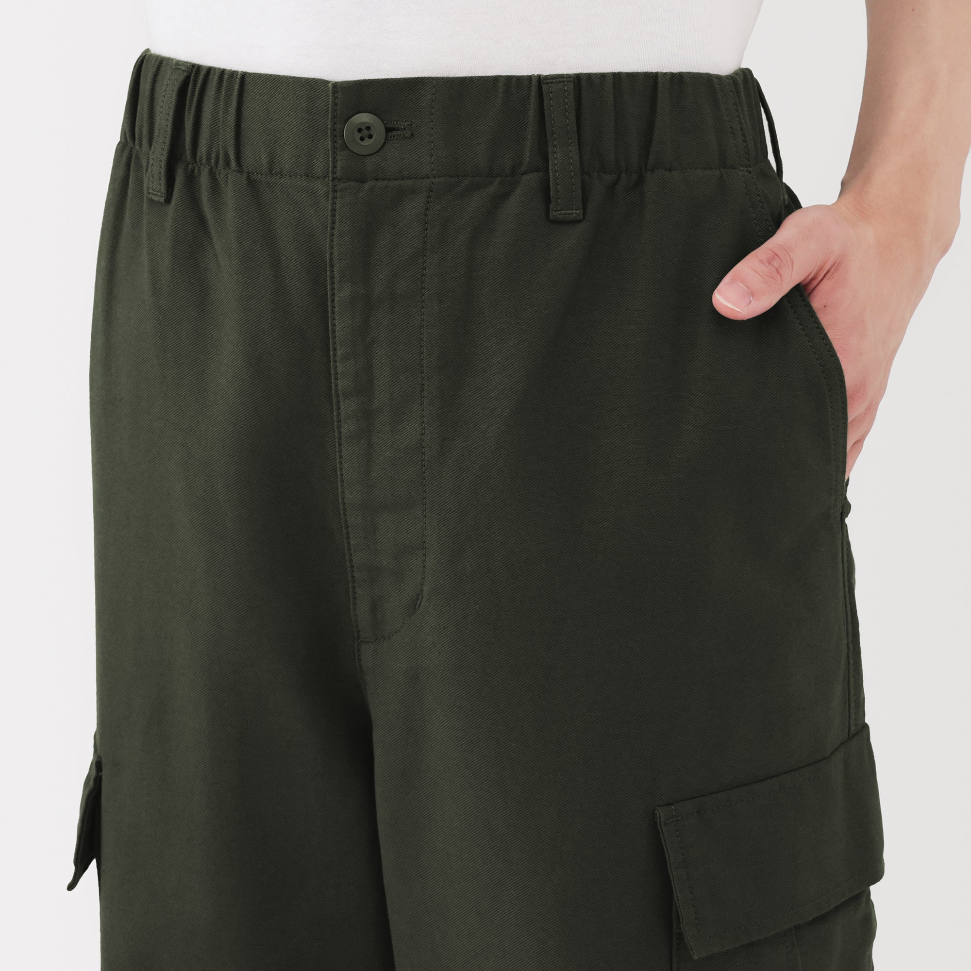 Cotton Easy Cargo Pants - Image 8