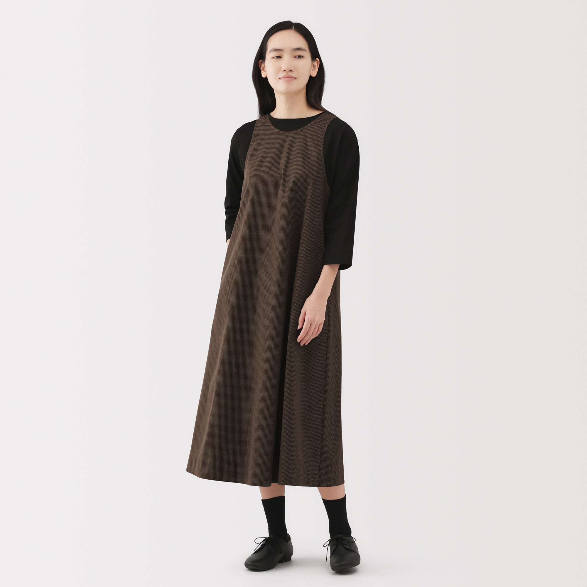 Broadcloth Sleeveless Dress - Image 21