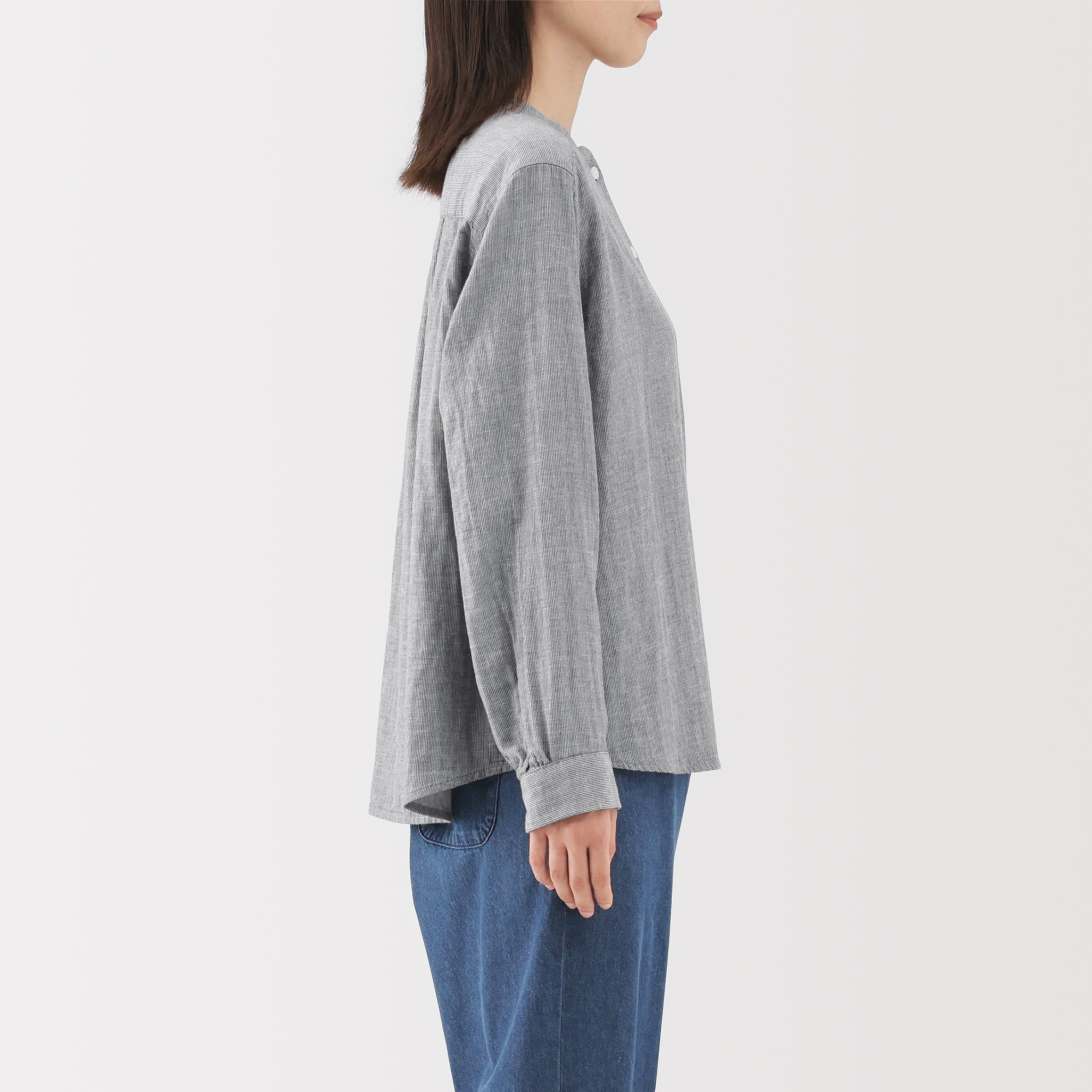 Kapok Blend Double Gauze Blouse - Image 23