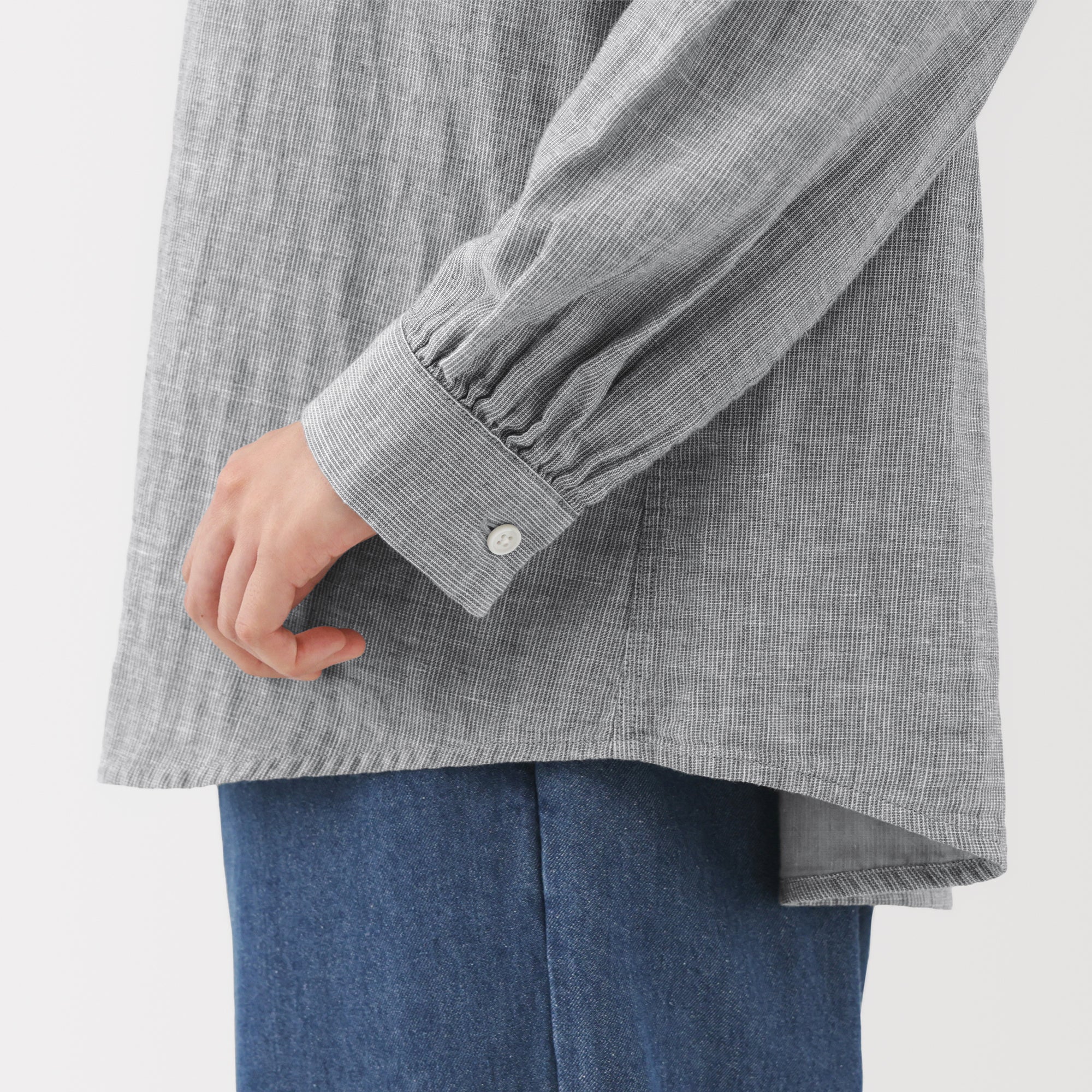Kapok Blend Double Gauze Blouse - Image 26