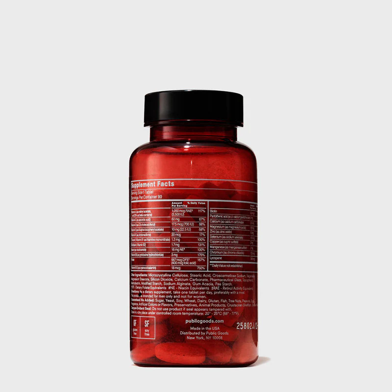 Men's Daily Multivitamins - 90 Tablets - Image 3